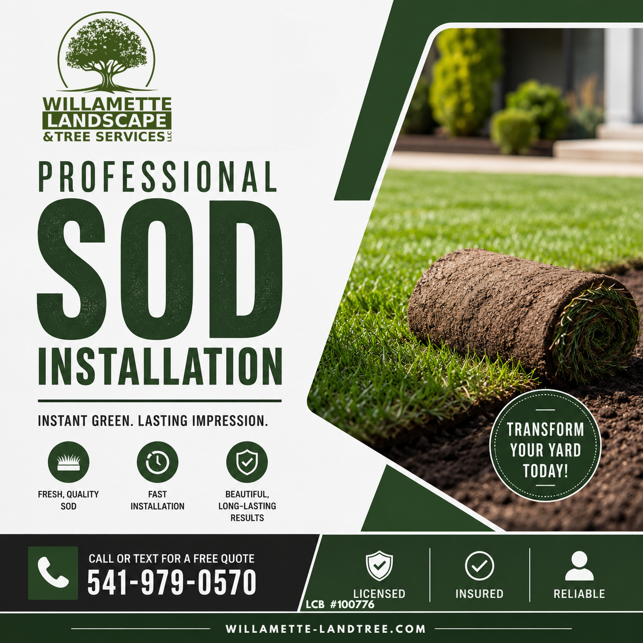  for Willamette Landscaping & Tree Services in Albany, OR