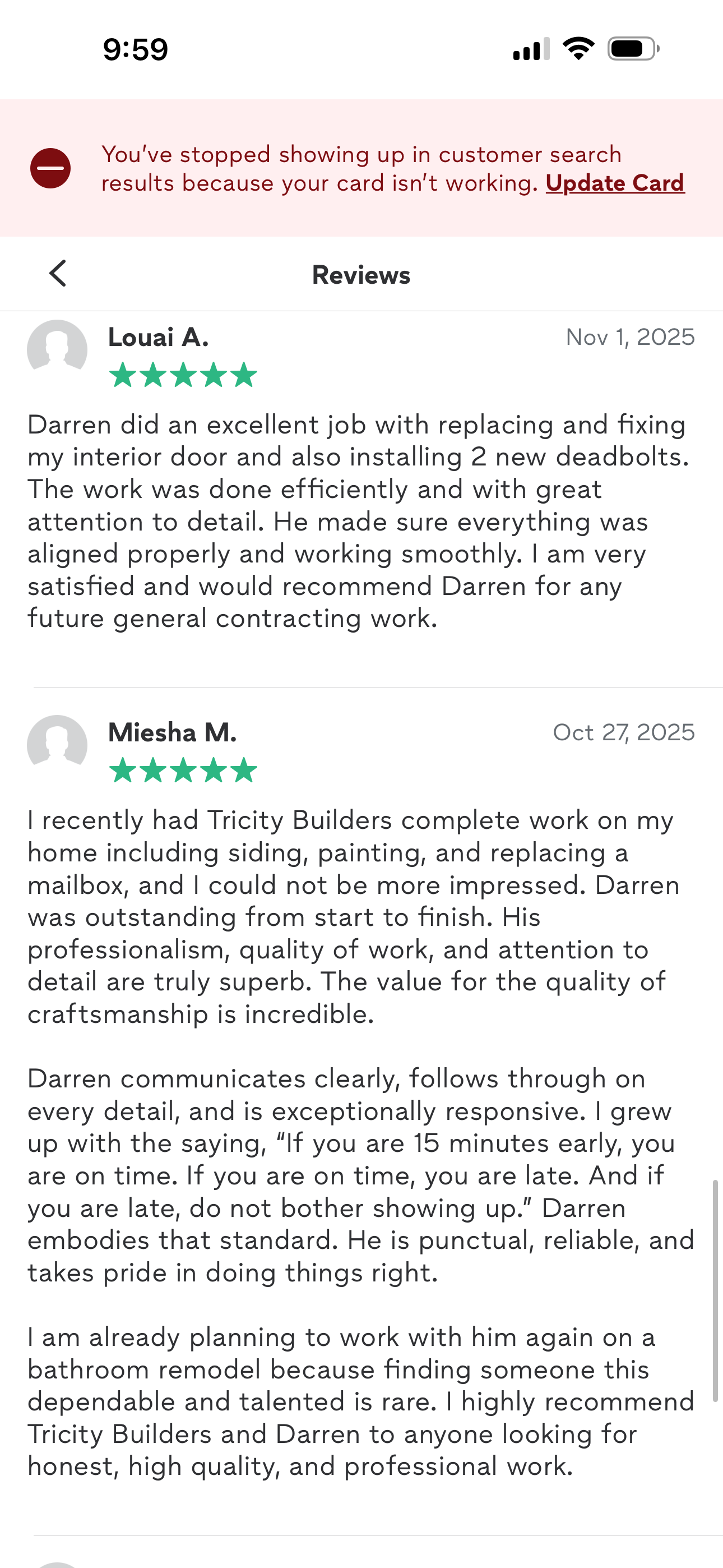  for Tricity Builders in Endicott, NY