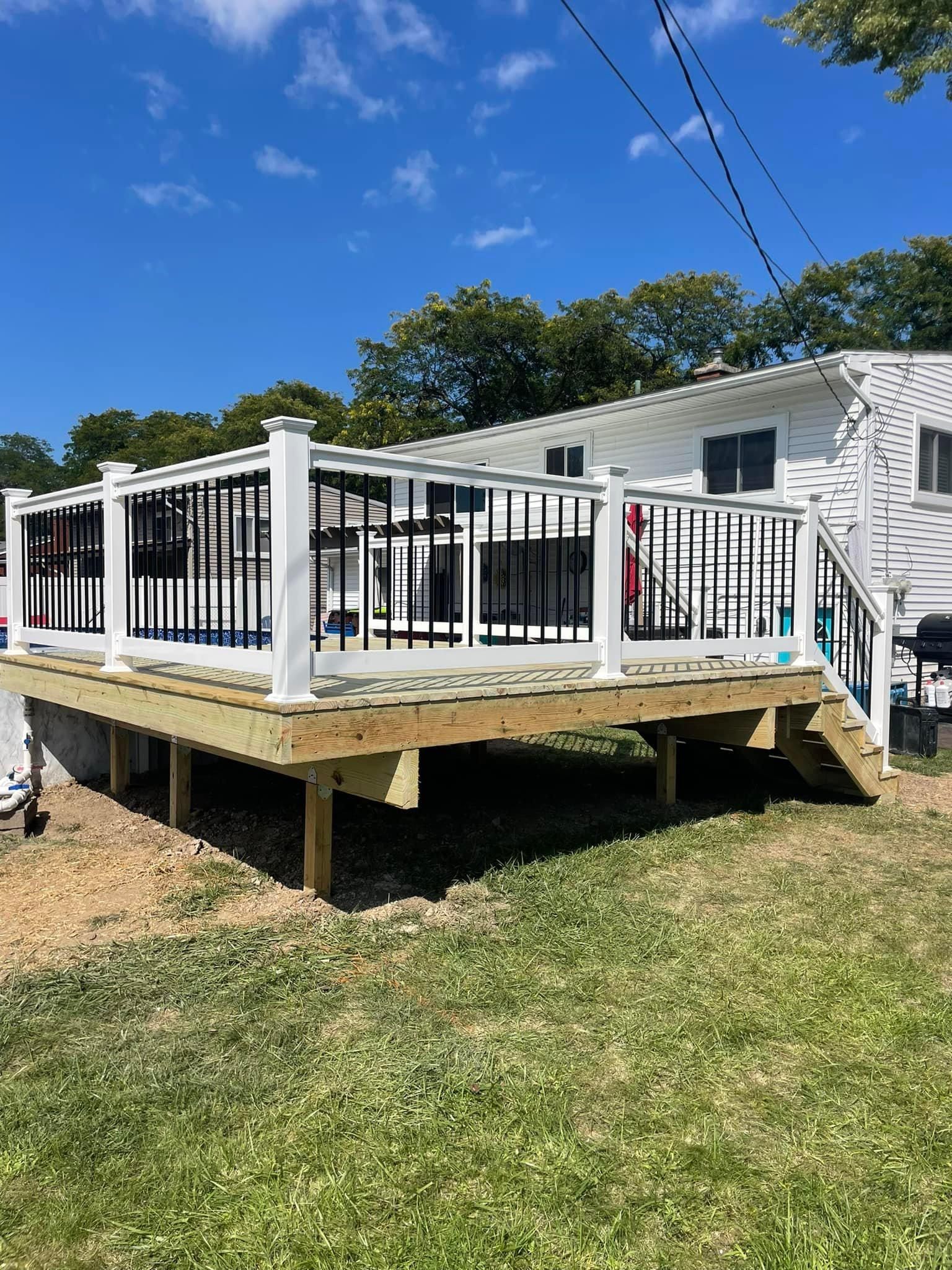 Deck & Patio Installation for BASE Contracting in Dundee,  MI