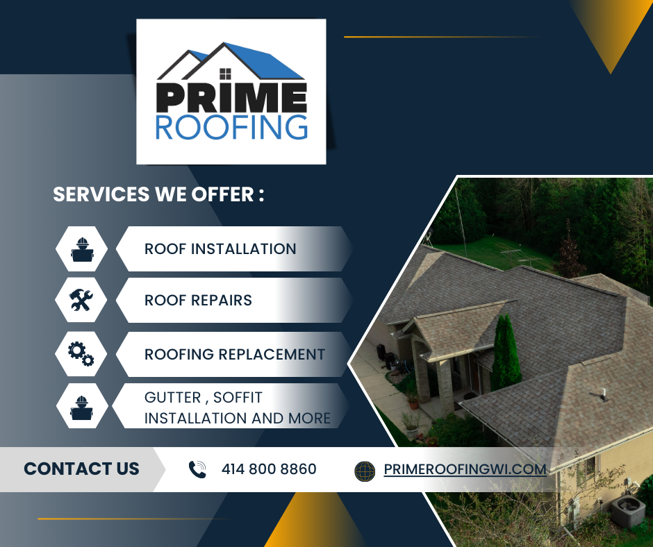  for Prime Roofing LLC in Menasha, WI