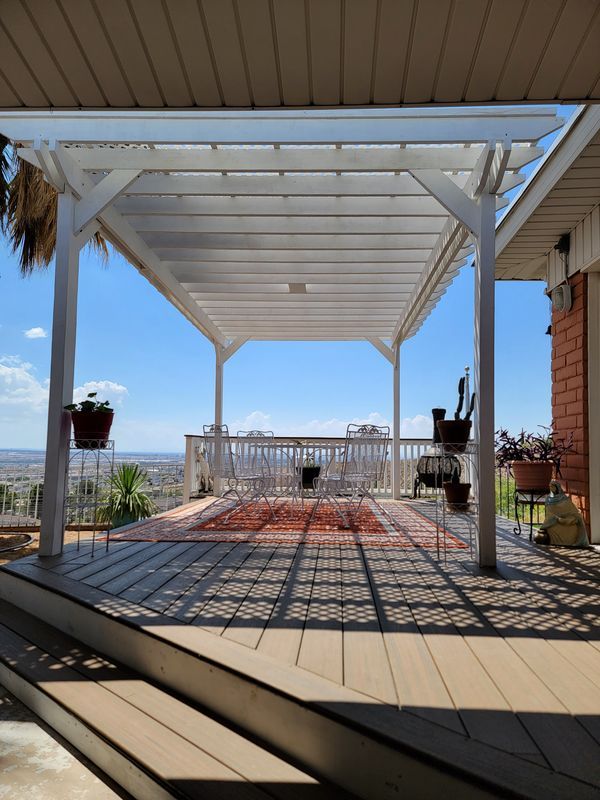 Deck Construction for Great Outdoors Patio Projects in El Paso, TX