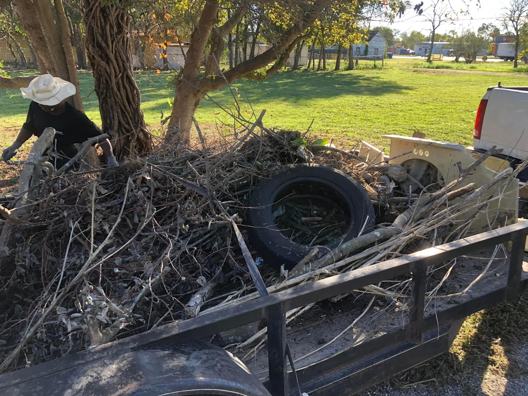 Mowing for Allen Lawn Care in Taylor, Texas