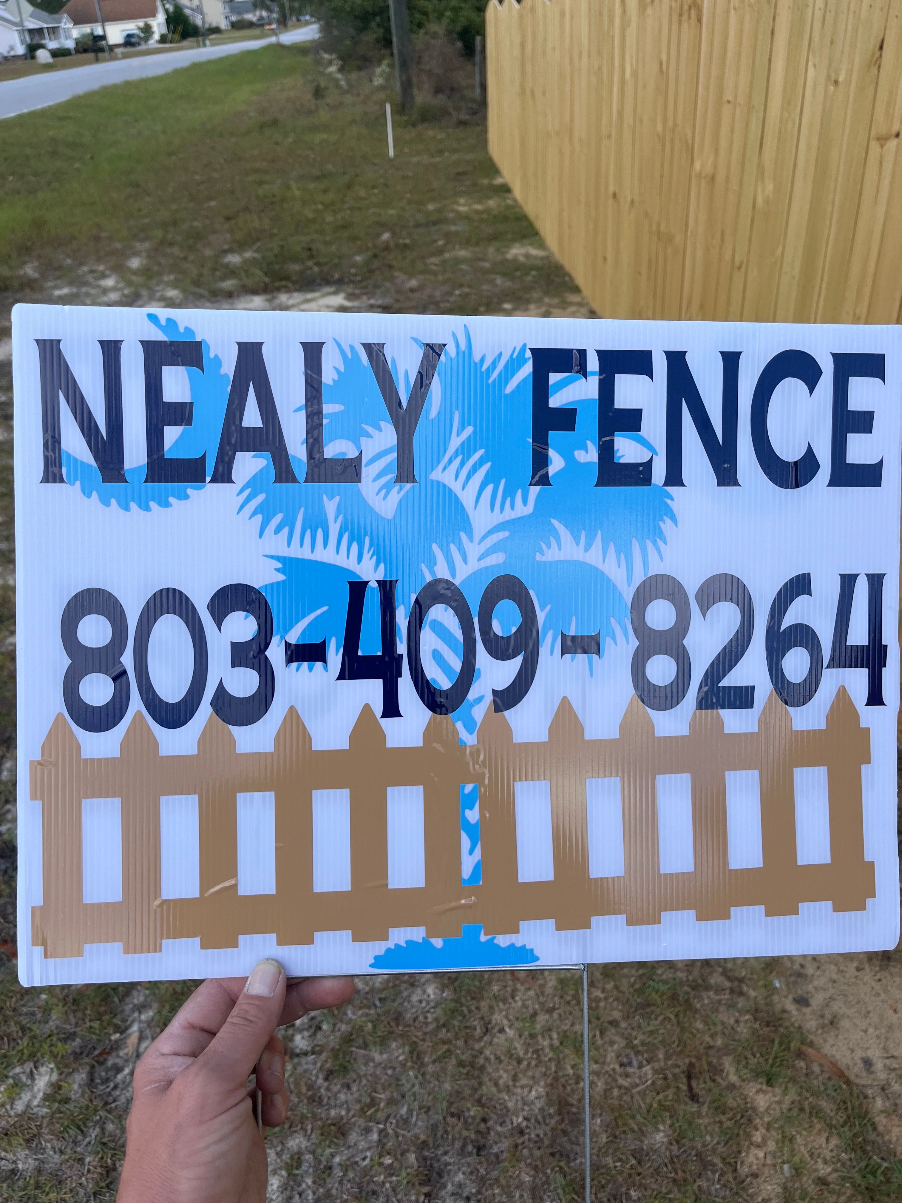  for JB Nealy Fence in Elgin, SC