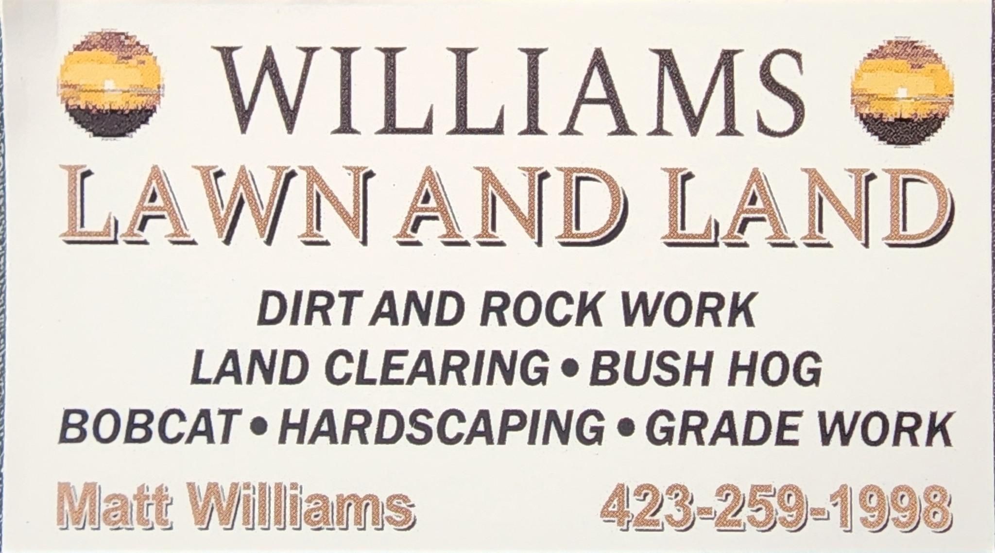  for Williams Lawn and Land in Sharps Chapel, TN