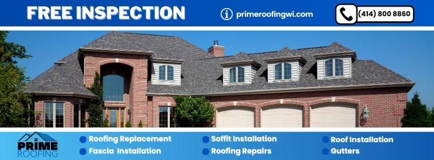  for Prime Roofing LLC in Menasha, WI