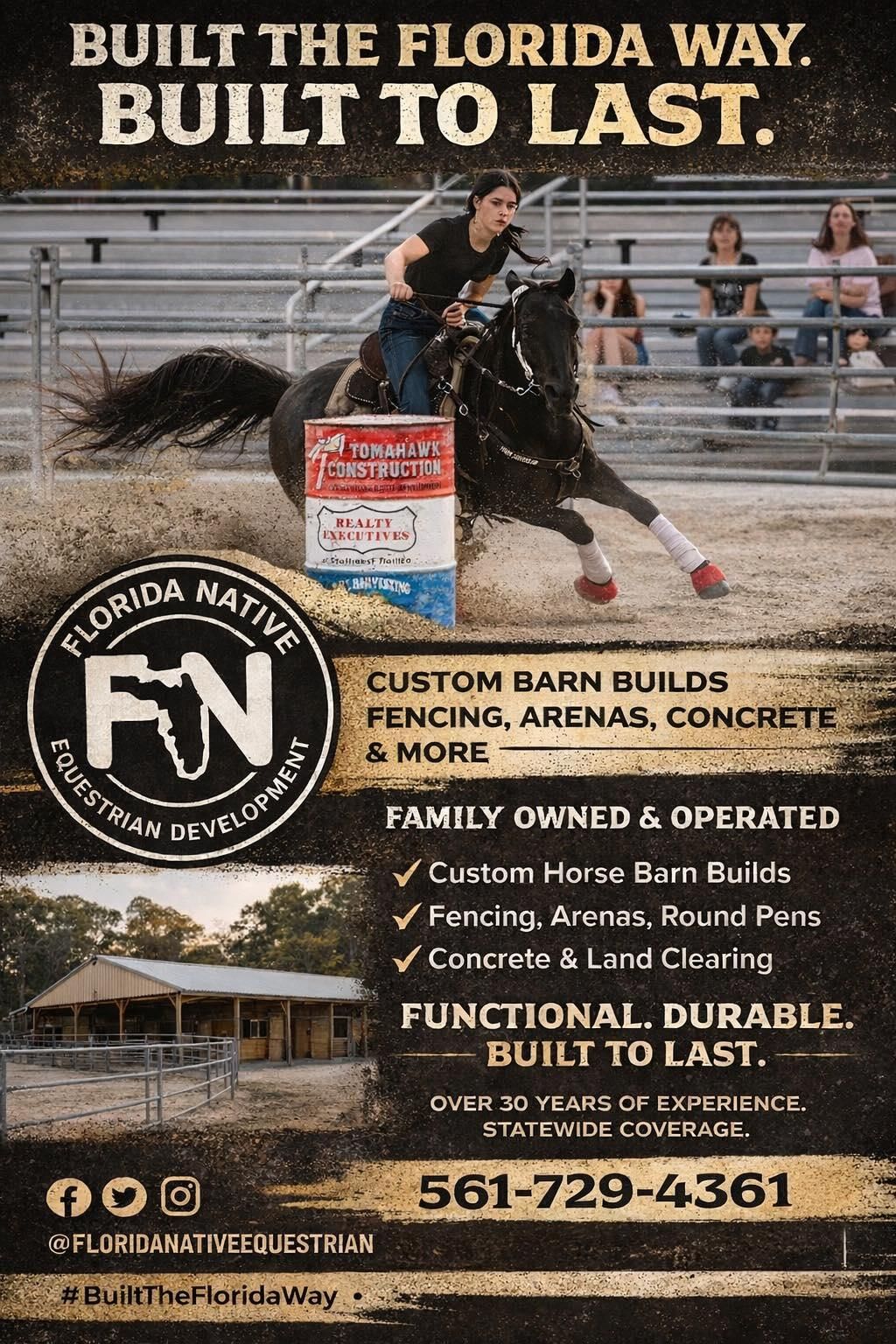  for Florida Native Equestrian Development in Central Florida, FL
