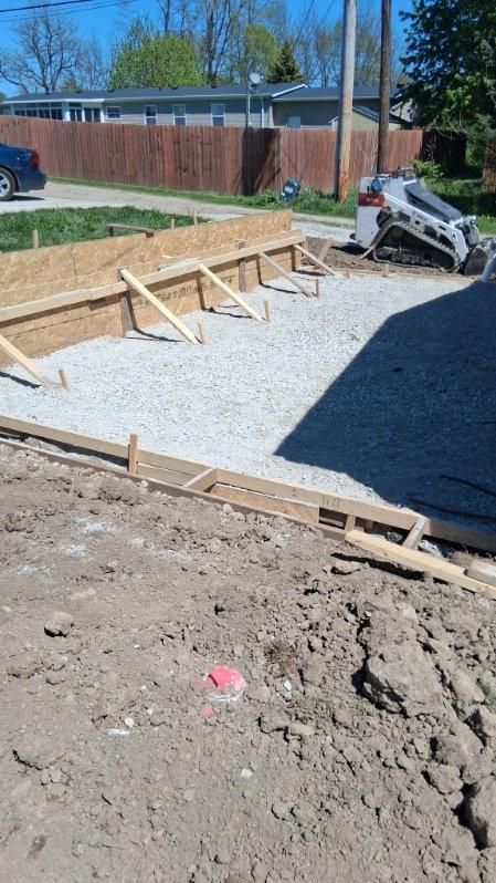  for Concrete Creations to Foundiations. in Yorktown, IN