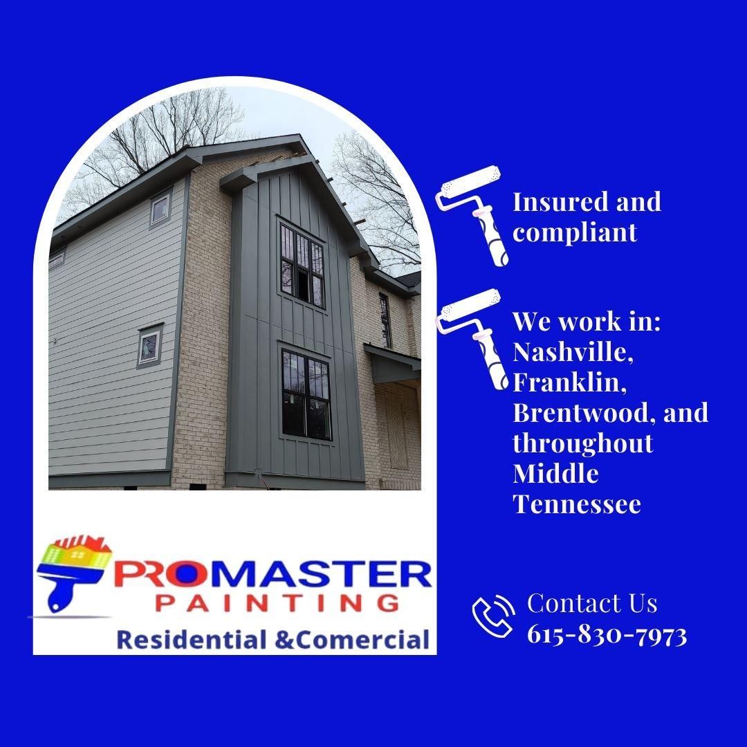  for ProMaster Painting in Clarksville, TN
