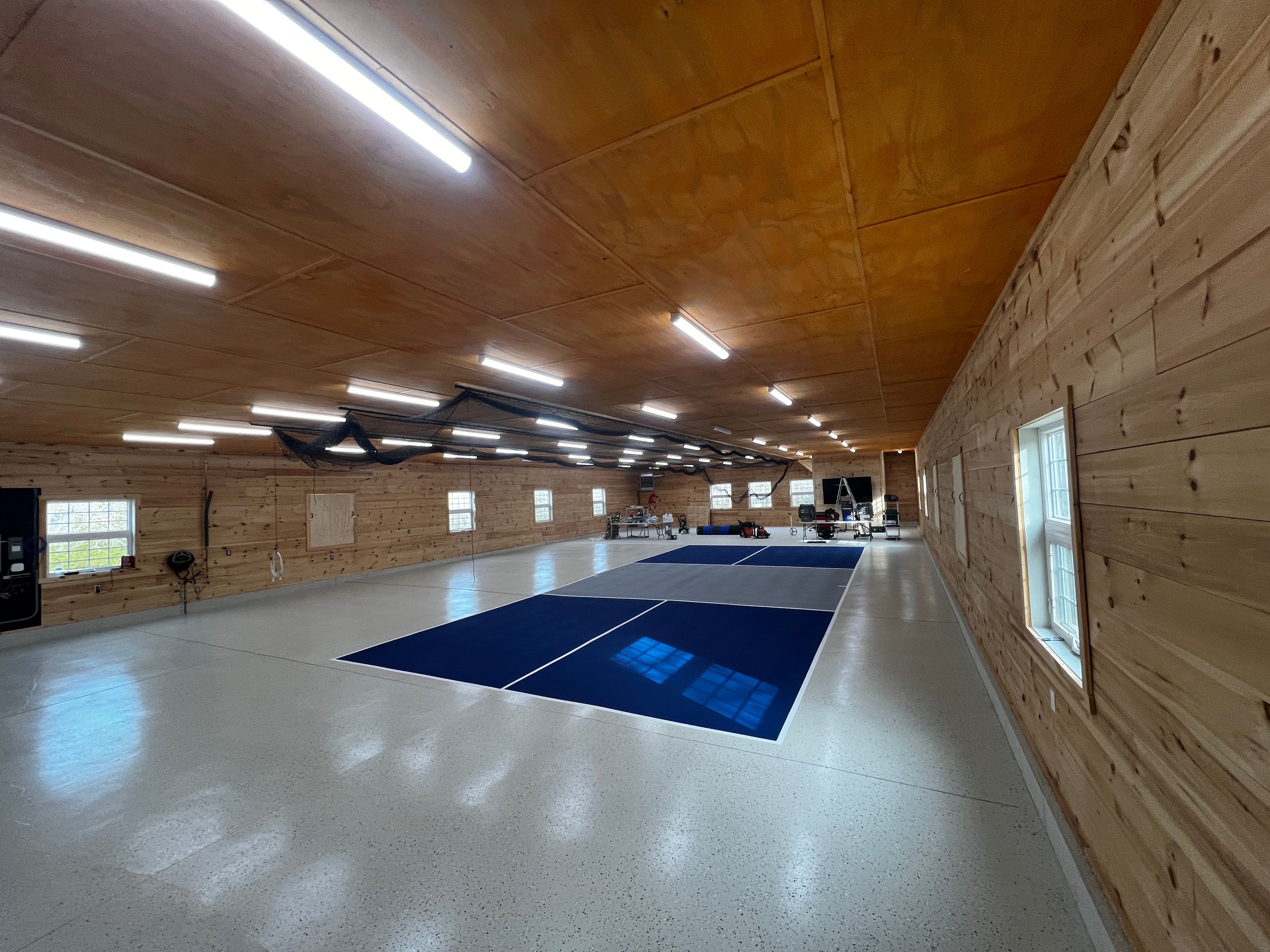 Epoxy floors for Green Valley Painting in Thompson, CT