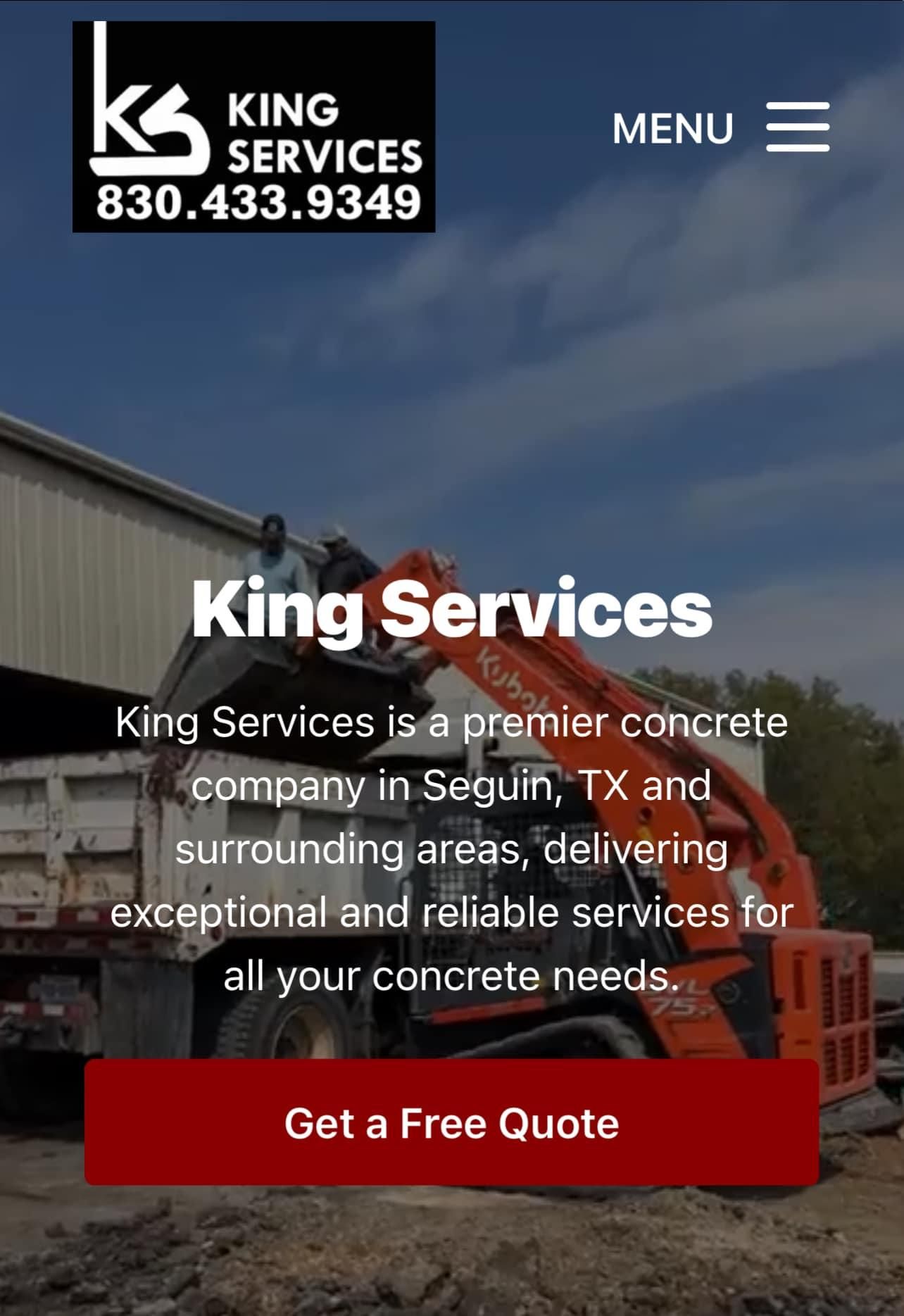  for King Services in Seguin, TX