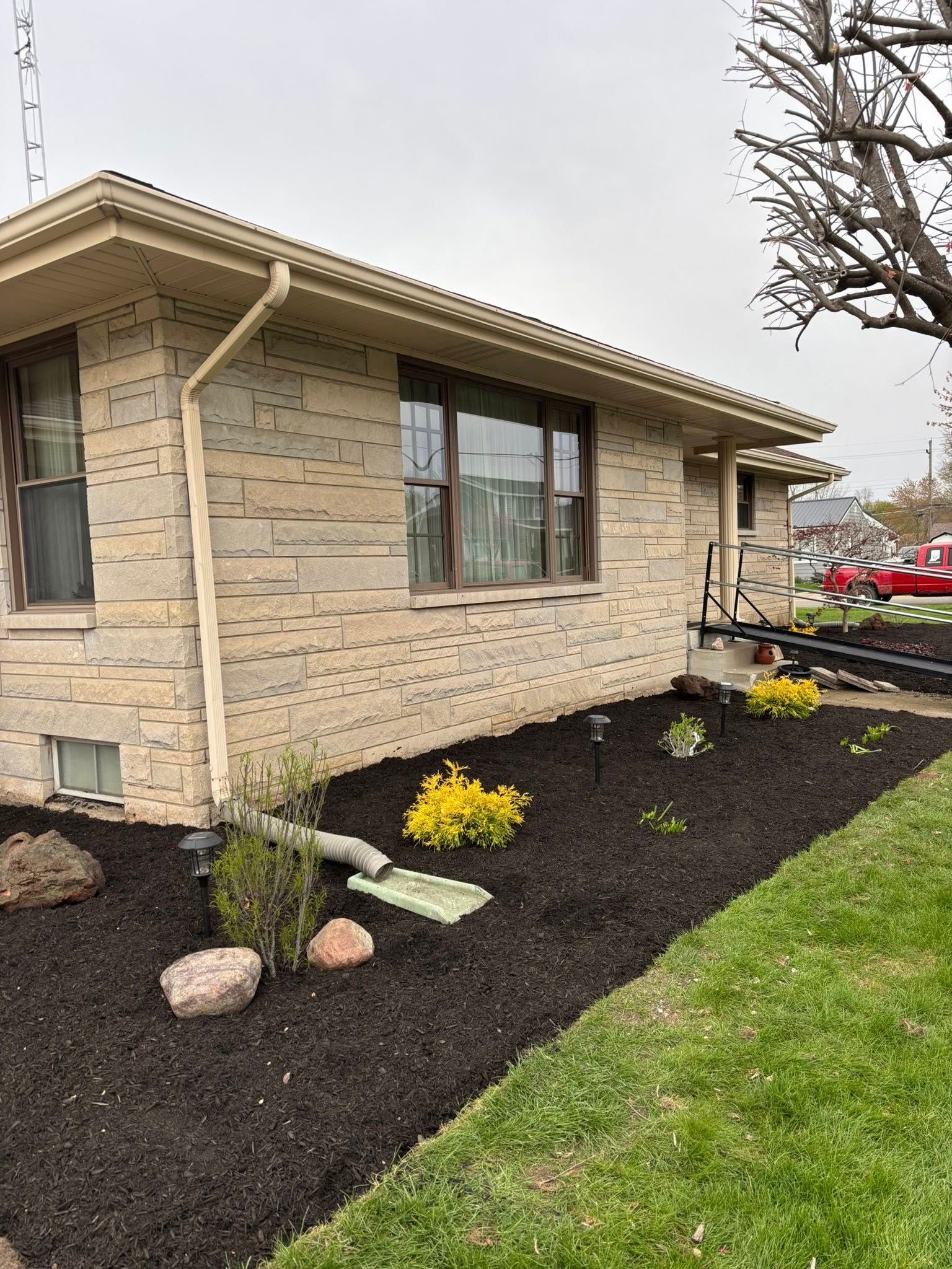 Landscaping for Chapmans Lawncare and Landscaping in Connersville, IN