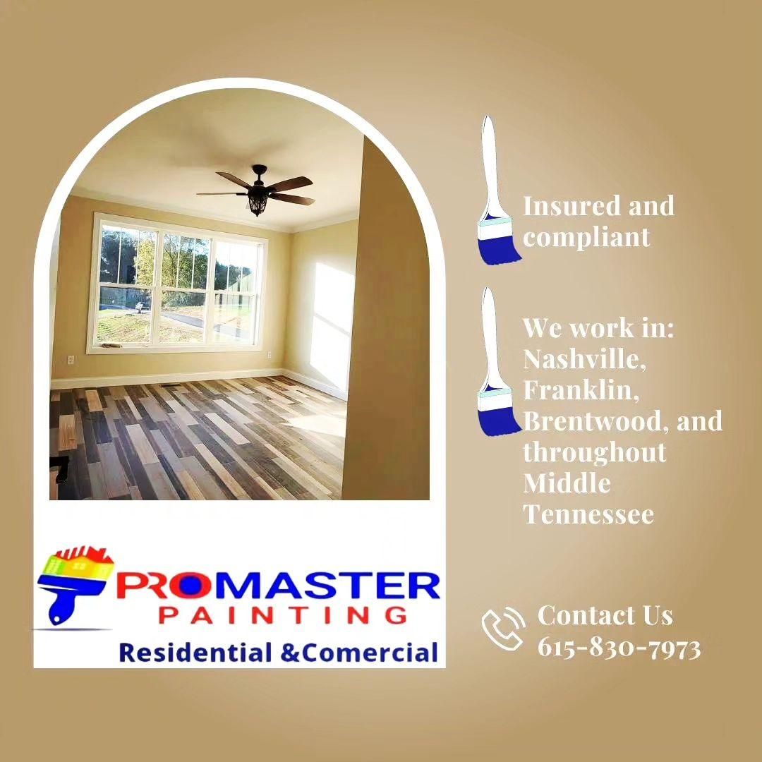  for ProMaster Painting in Clarksville, TN