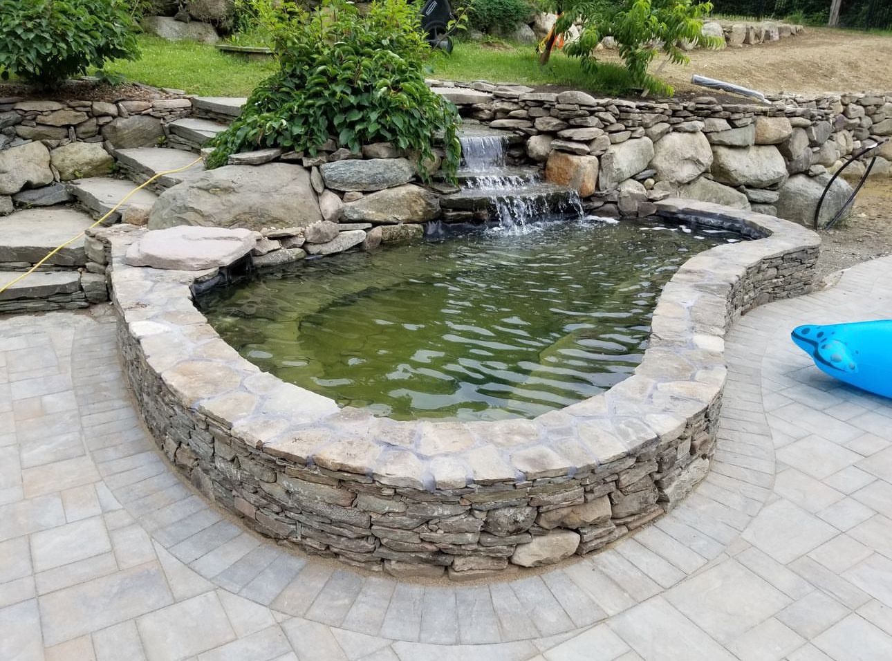 Natural stone masonry  for Wantage Fence & Stonework, LLC in Wantage, New Jersey