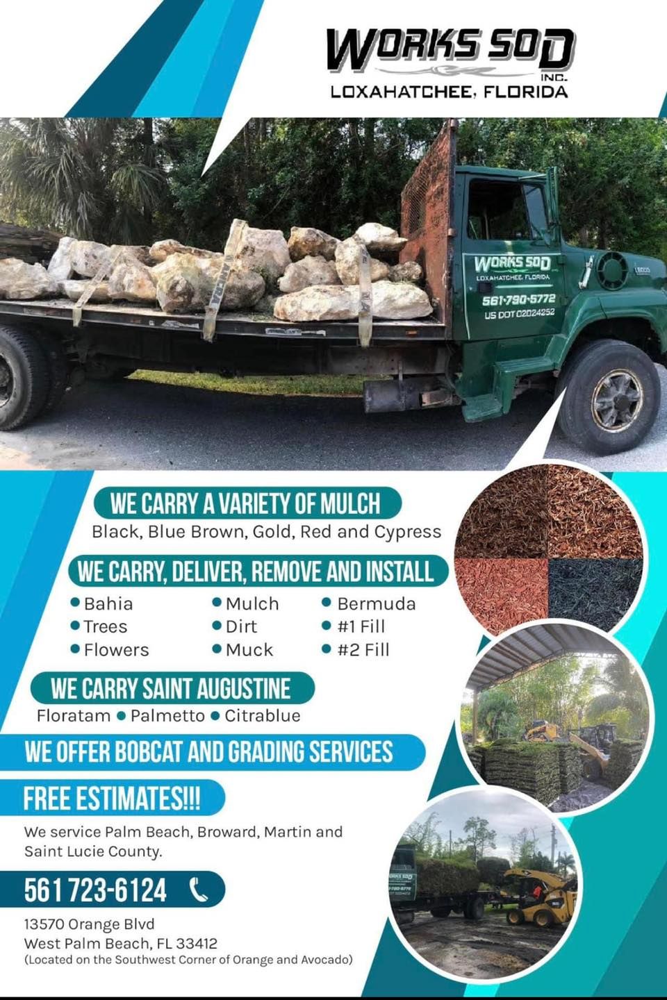 Hardscaping for WORKS SOD in West Palm Beach, FL