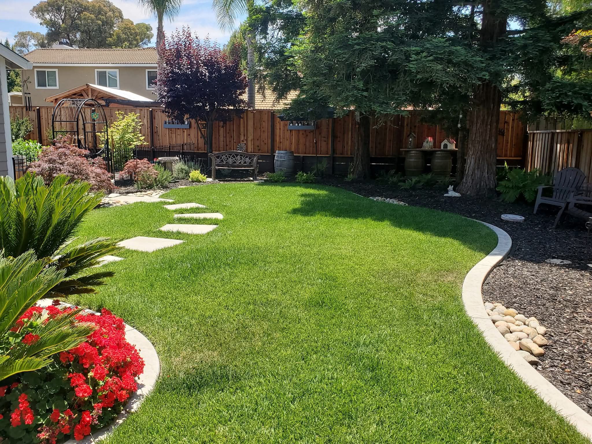 Sod & Irrigation for Martin Stanko Landscape Construction in Livermore, CA