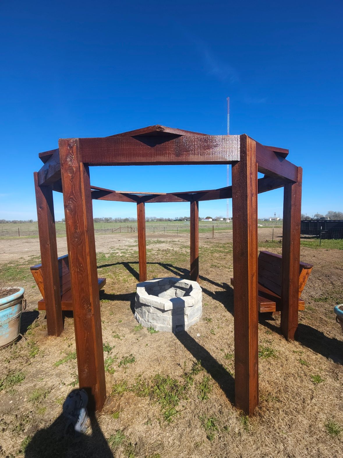 Pergola and Pavilions  for Ansley Staining and Exterior Works in New Braunfels, TX