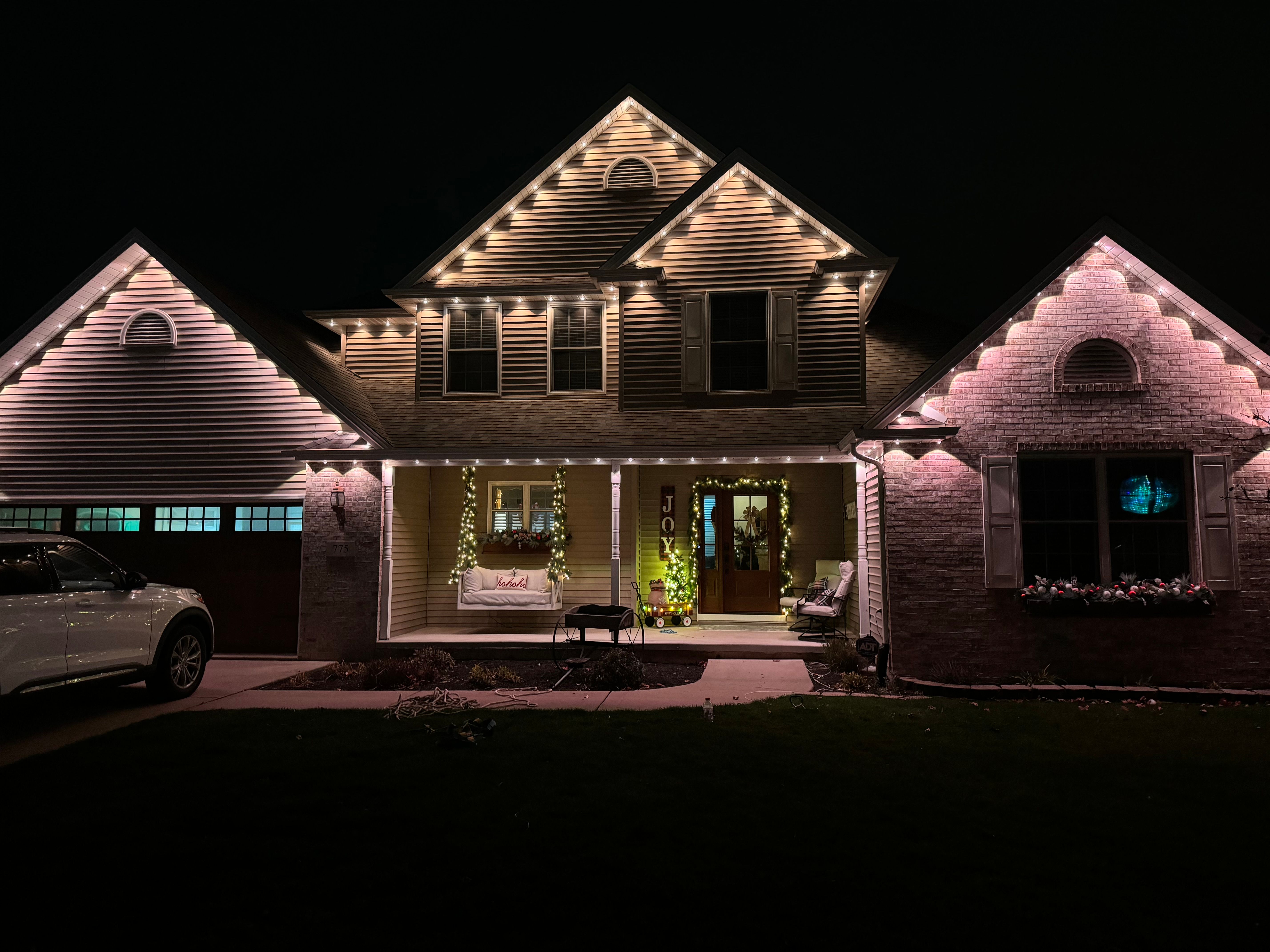 Outdoor Lighting for Risner Construction in De Motte, IN