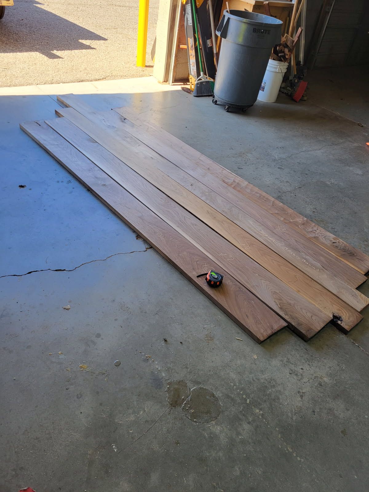 Walnut table for S P Young Construction in Wickenburg, AZ