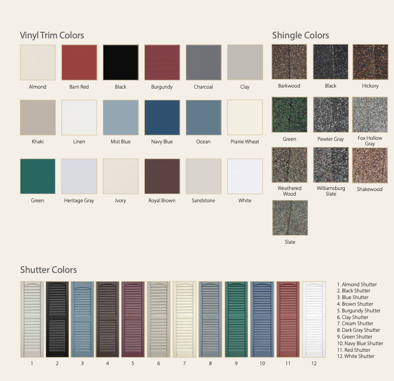 Design Options for Old Glory Sheds & Outdoors in Strasburg, PA