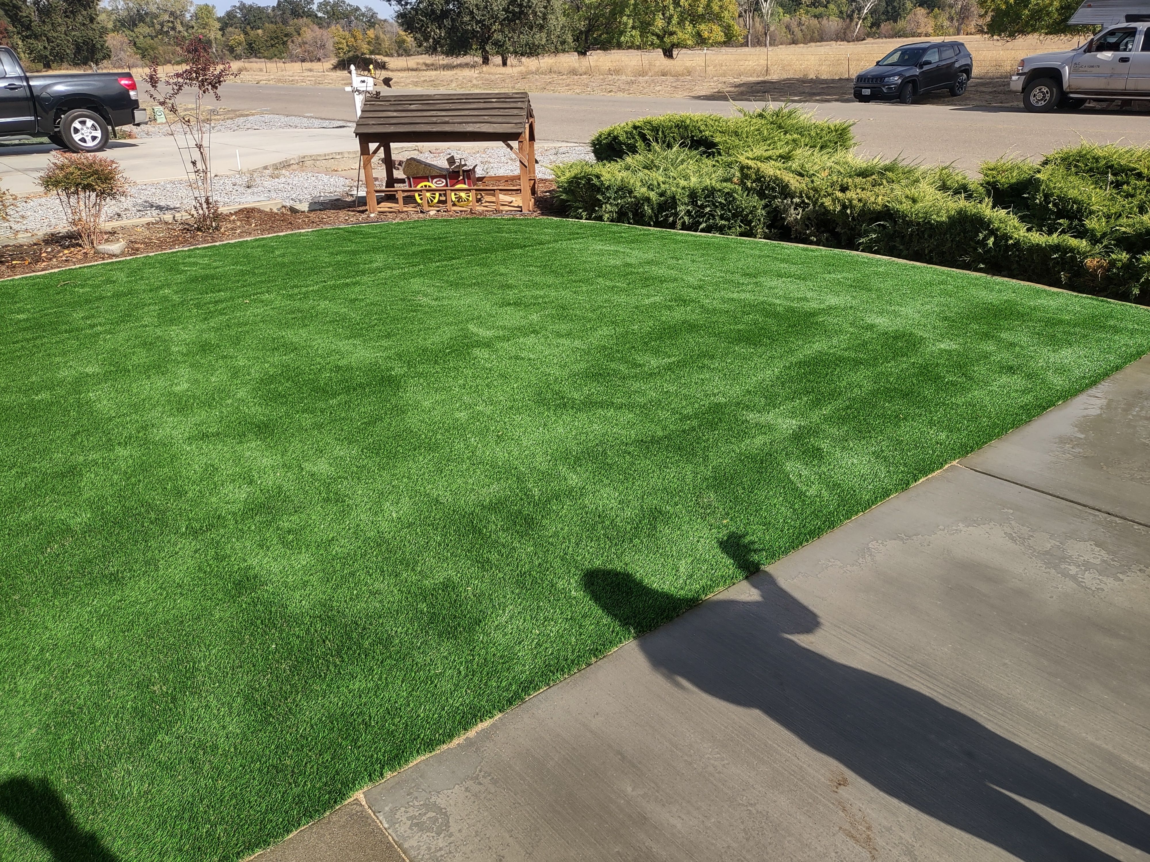 Landscaping for Austin LoBue Construction in Cottonwood, CA