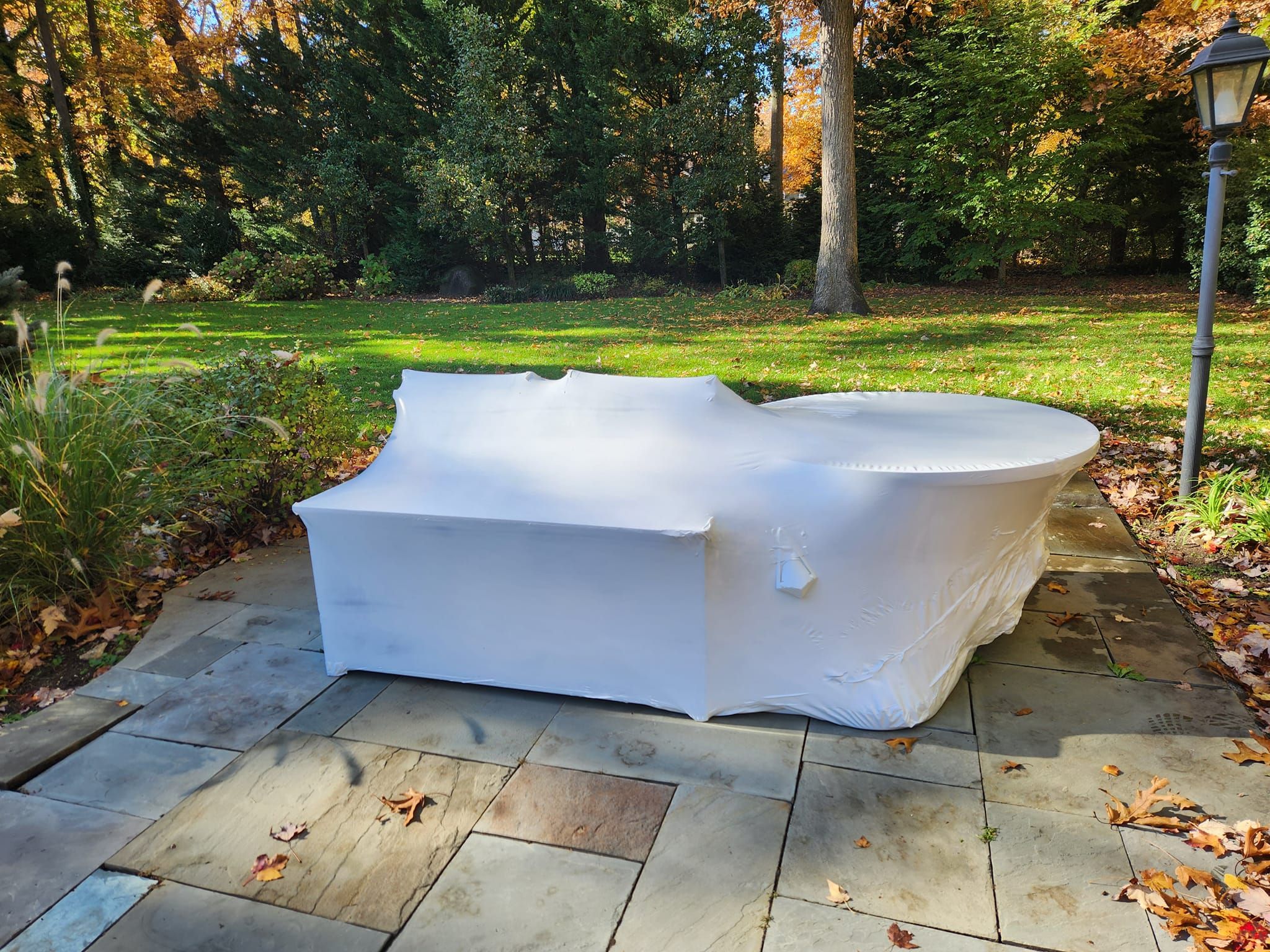 Shrink Wrapping Service for GEM Pool Service in Long Island, NY