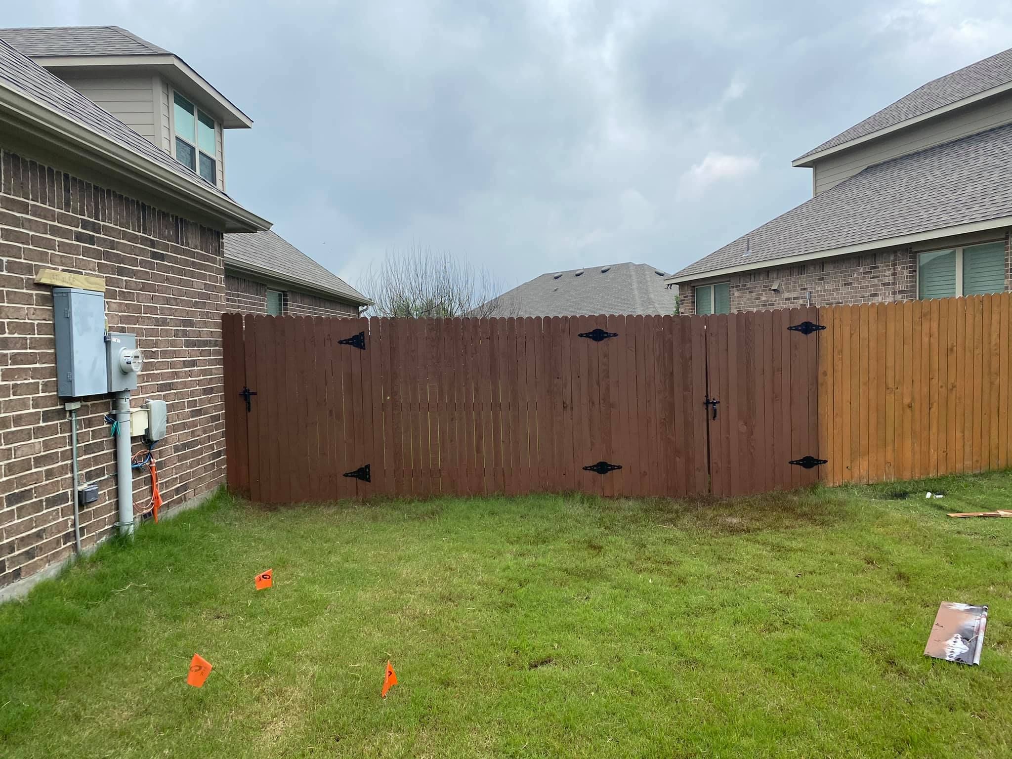 Fence Staining for Ansley Staining and Exterior Works in New Braunfels, TX