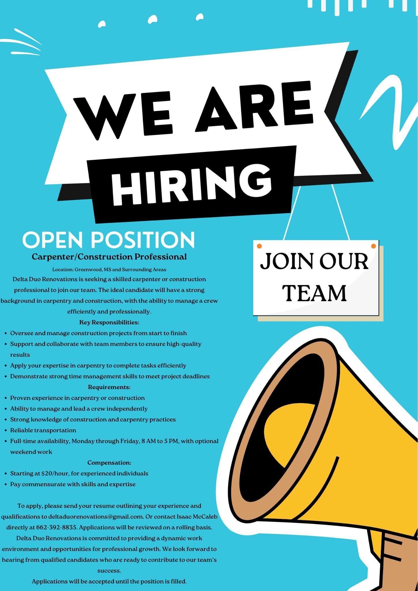  for Delta Duo Renovations in Greenwood,  MS