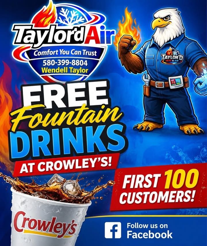 for Taylor’d Air in Ada, OK