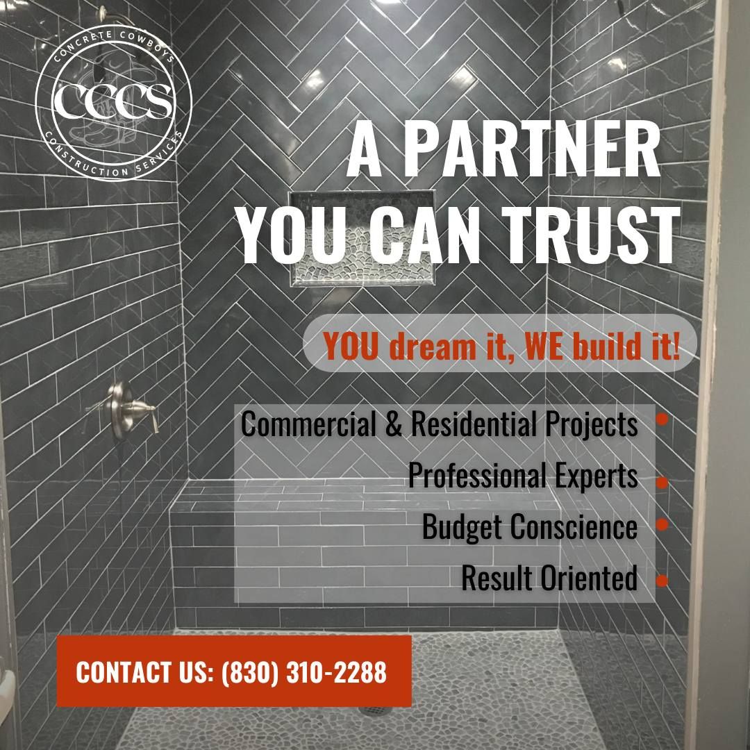 All Photos for Concrete Cowboys Construction Services in San Antonio, TX