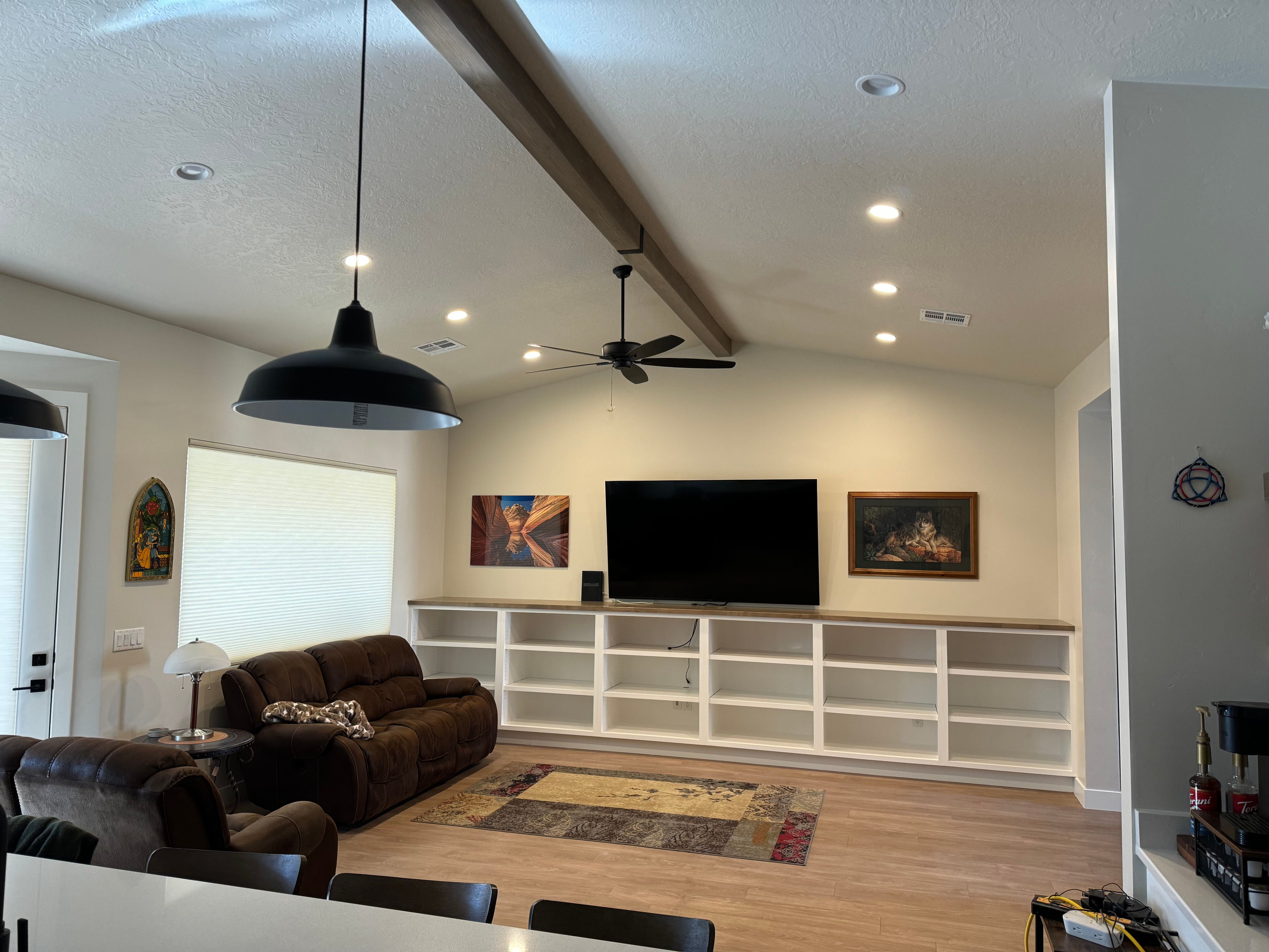 Accent walls for Carpentry Kings Construction in Hurricane, UT