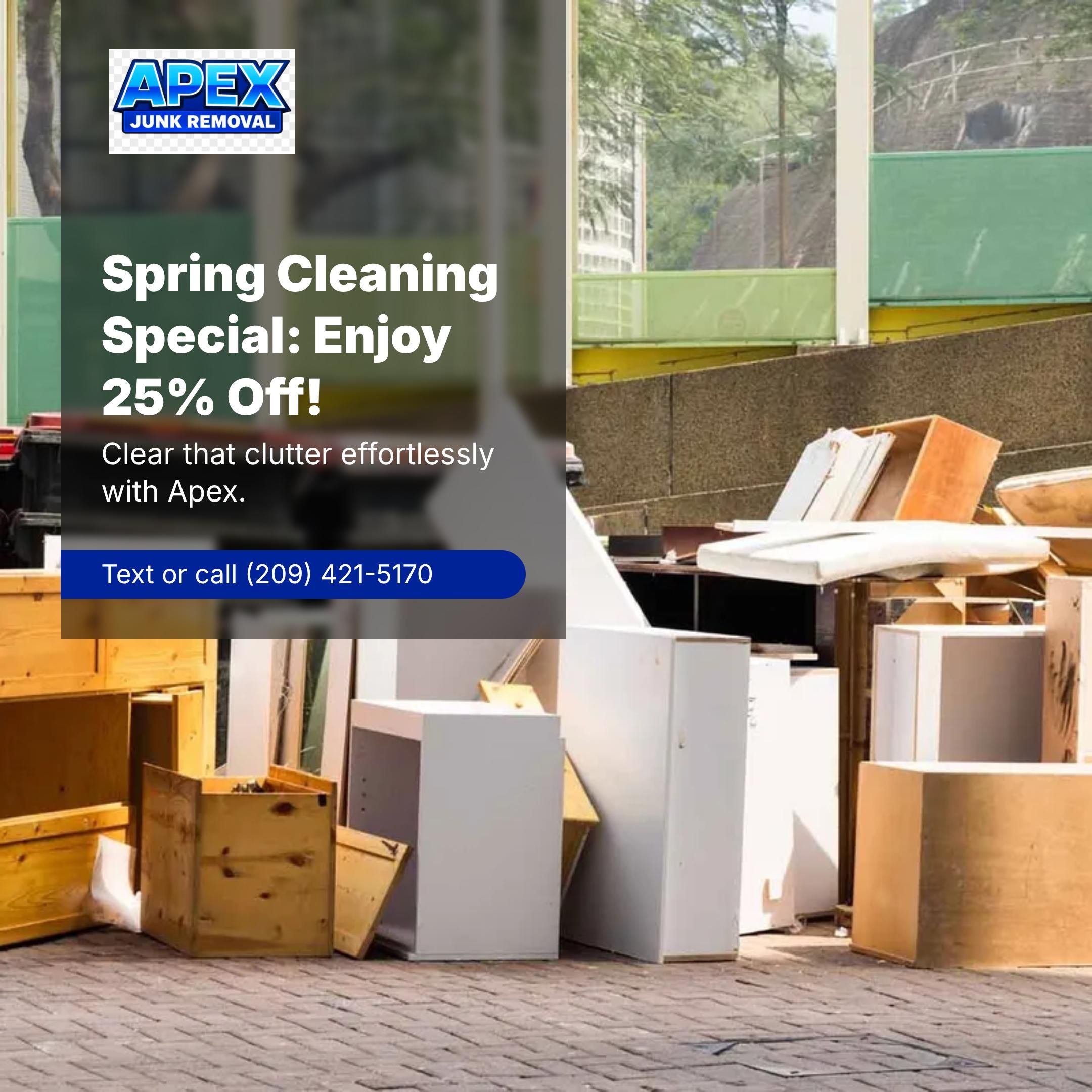  for Apex Junk Removal in Owasso, OK