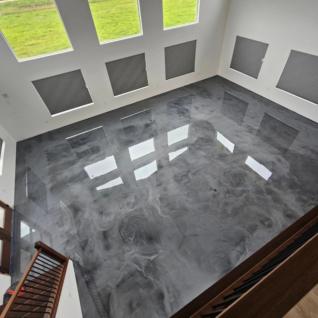 Metallic Epoxy Floors for Custom Concrete Coatings in Battle Lake, MN