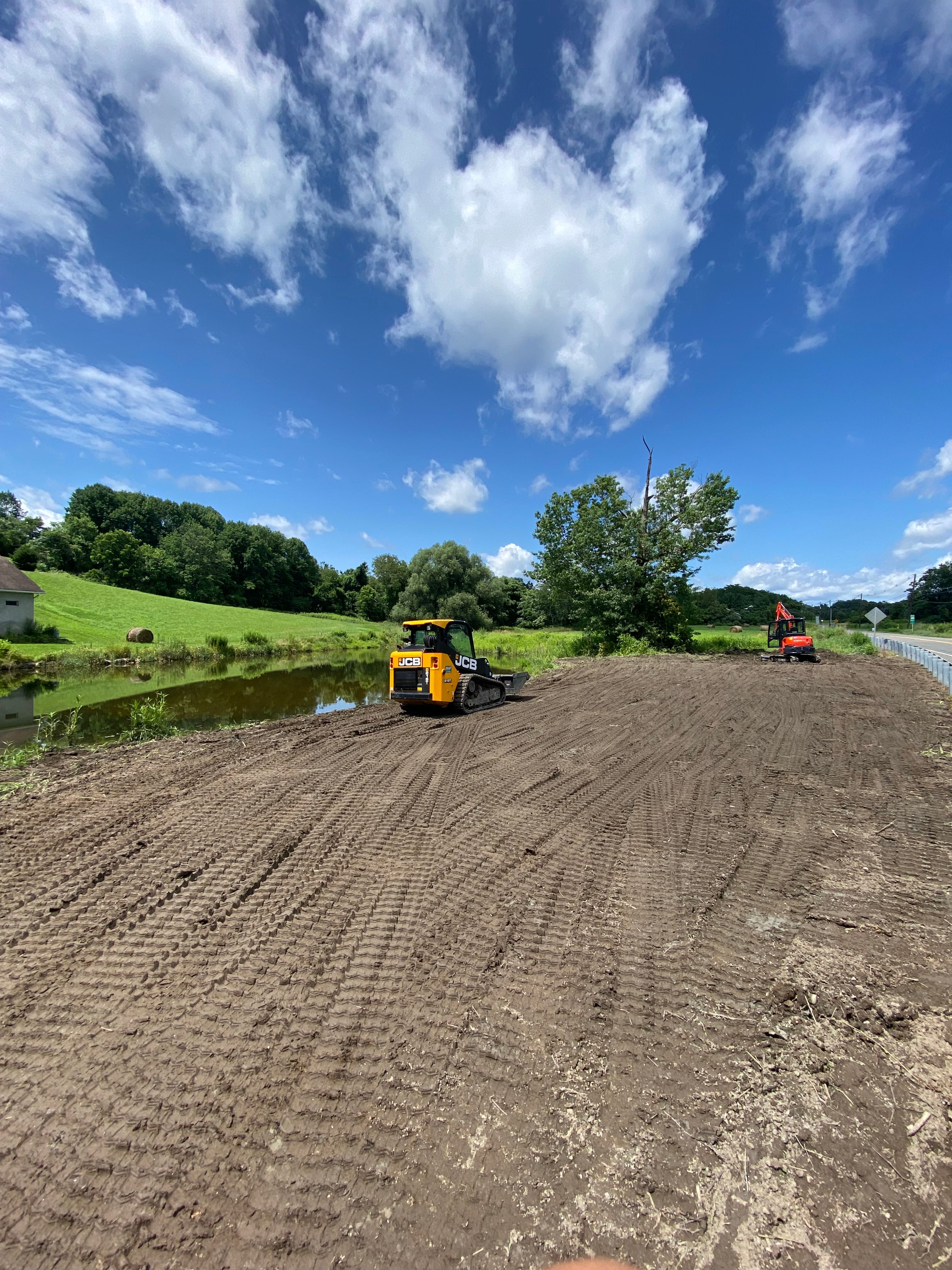 Excavation for DiSessa Landscape & Construction in Wantage, NJ