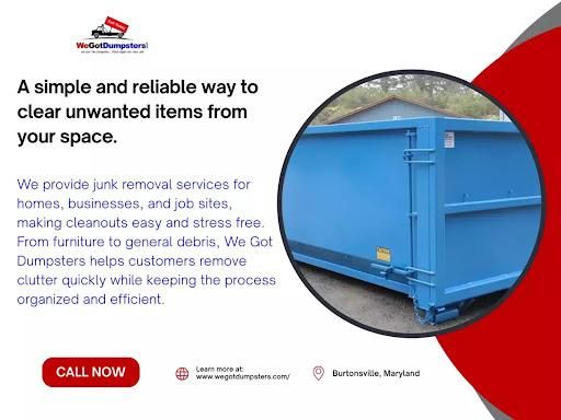  for We Got Dumpsters LLC in Clarksburg, MD