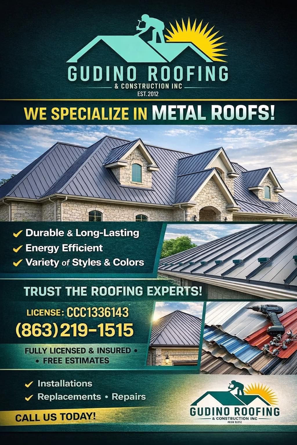  for Gudino Roofing & Construction in Winter Haven, FL
