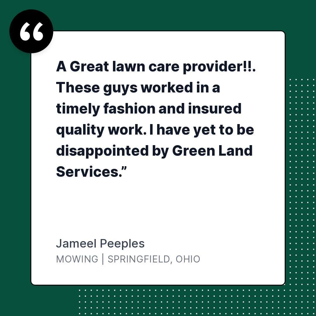 All Photos for Tingley's Green Land Services in Springfield, Ohio
