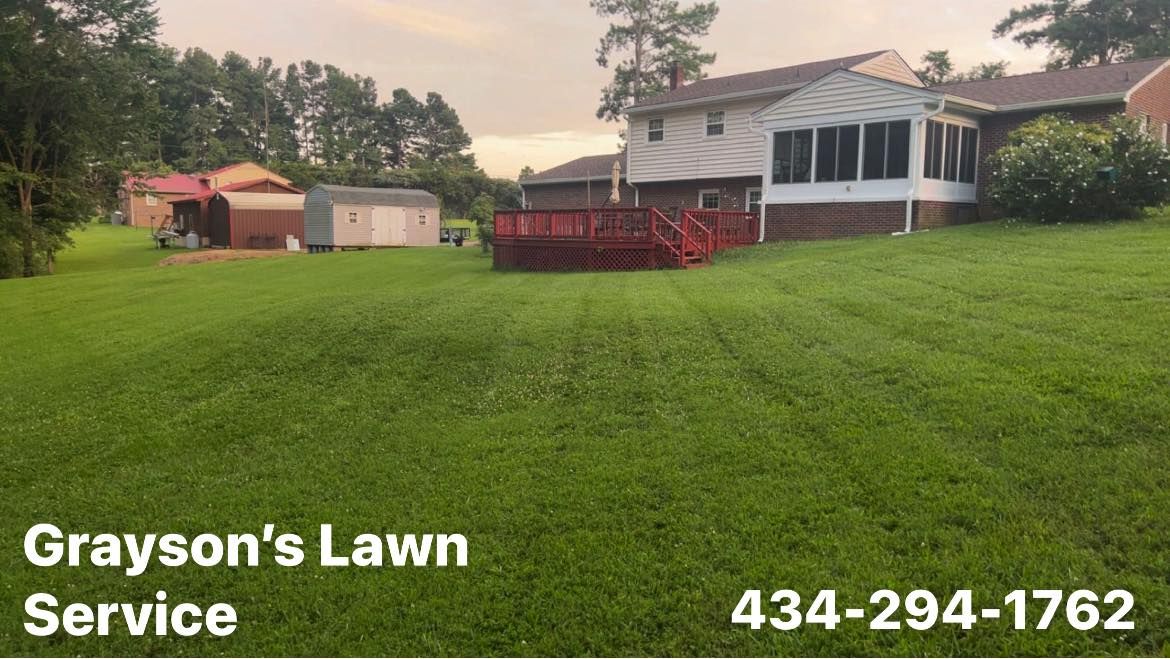 All Photos for Grayson’s Lawn Service in Crewe, VA