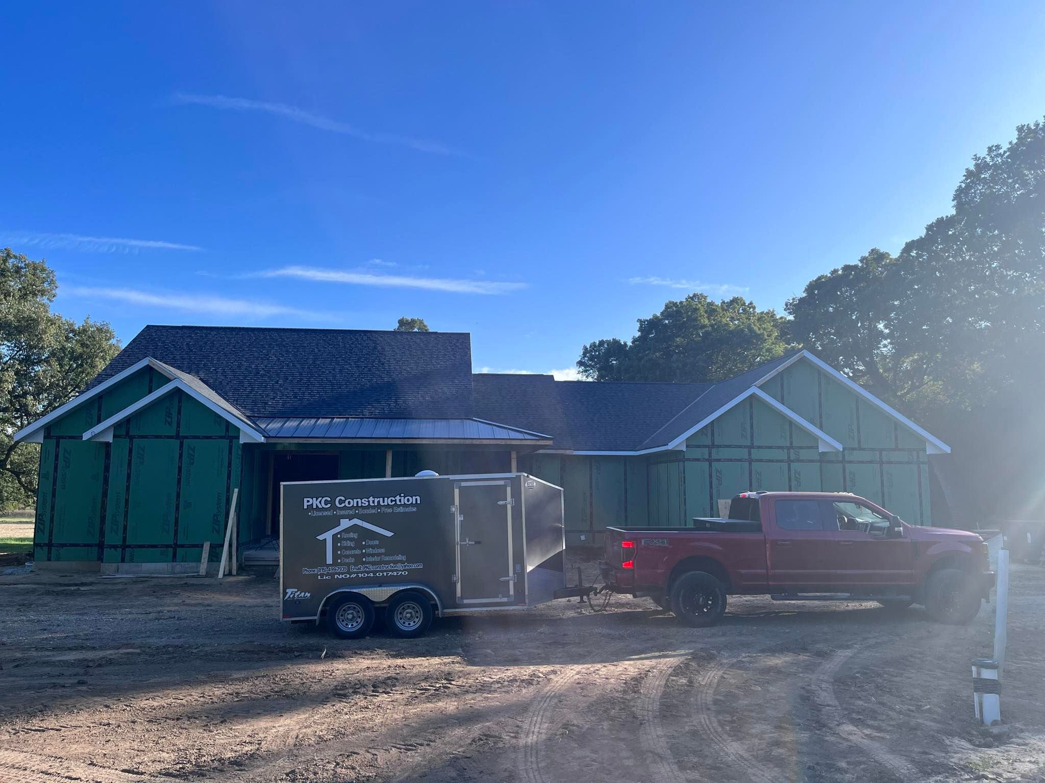 Exterior Renovations for PKC Construction in Sterling, IL