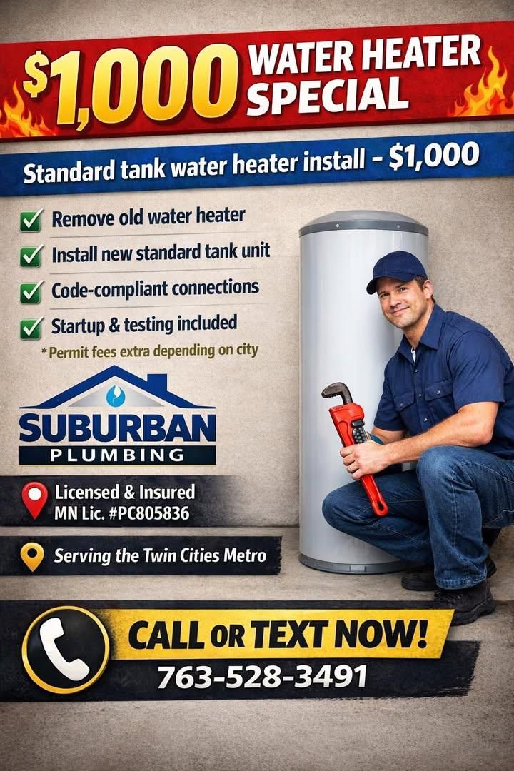 All Photos for Suburban Plumbing MN in Minneapolis, MN