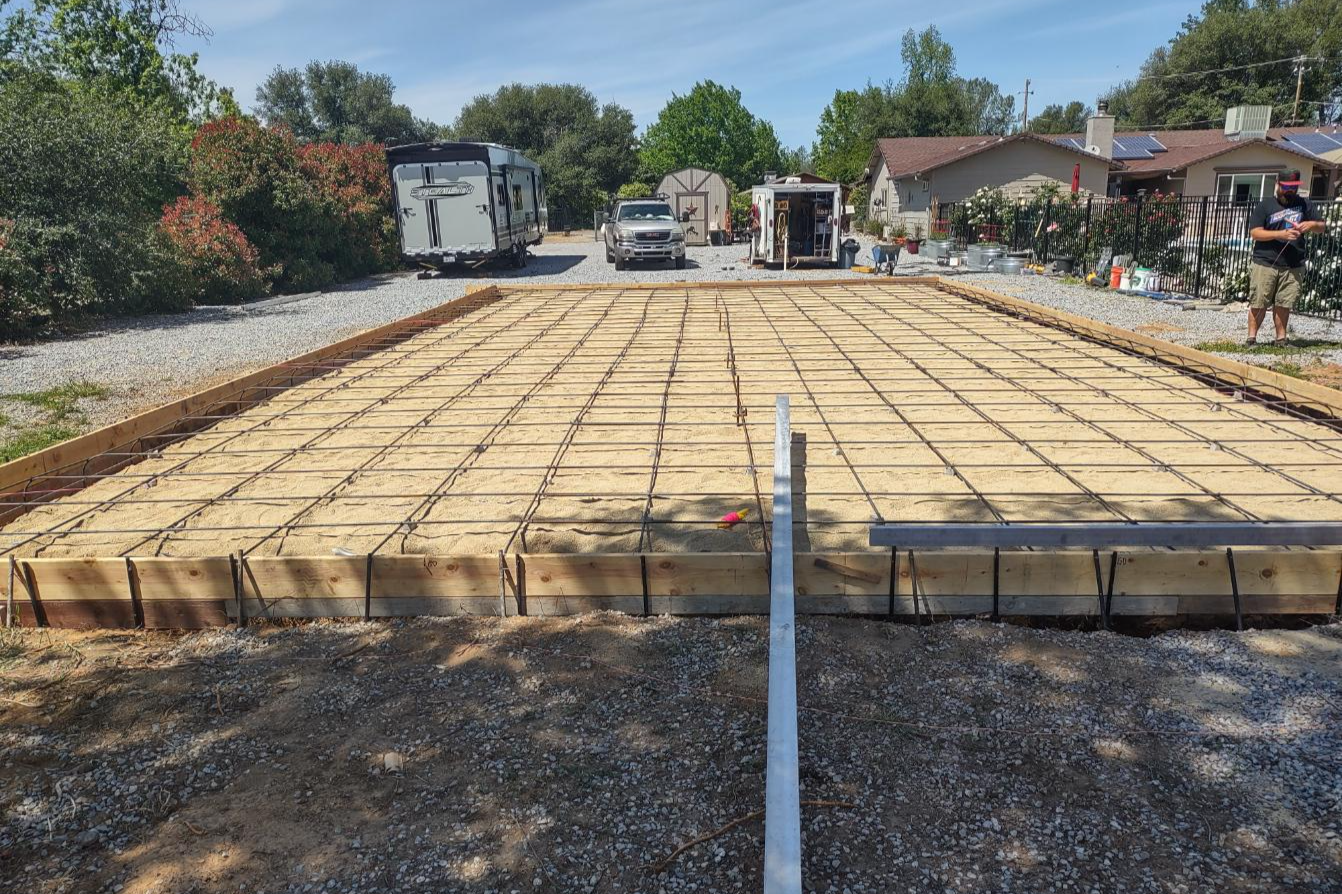 Concrete for Austin LoBue Construction in Cottonwood, CA