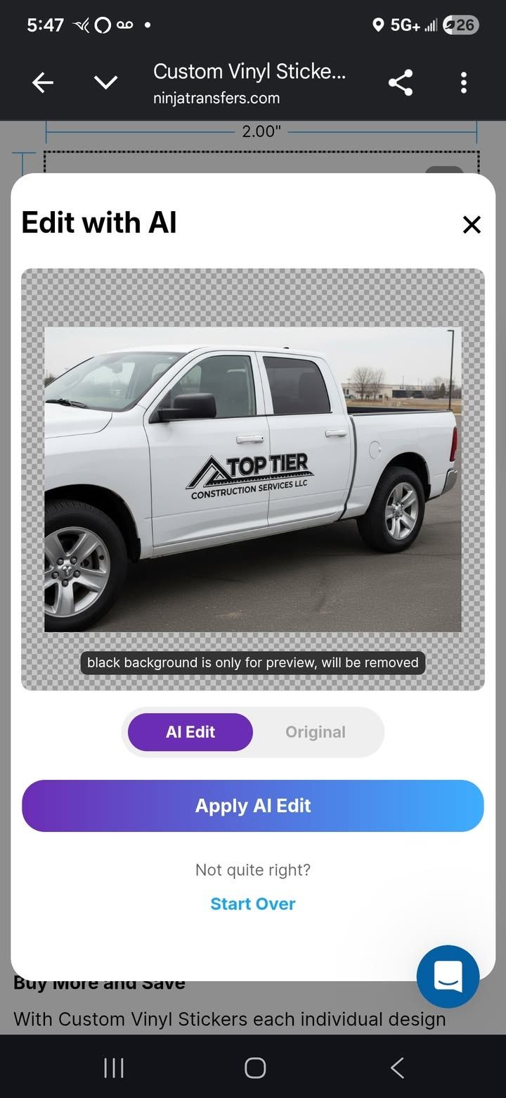  for Top Tier Construction in Evansville, IN