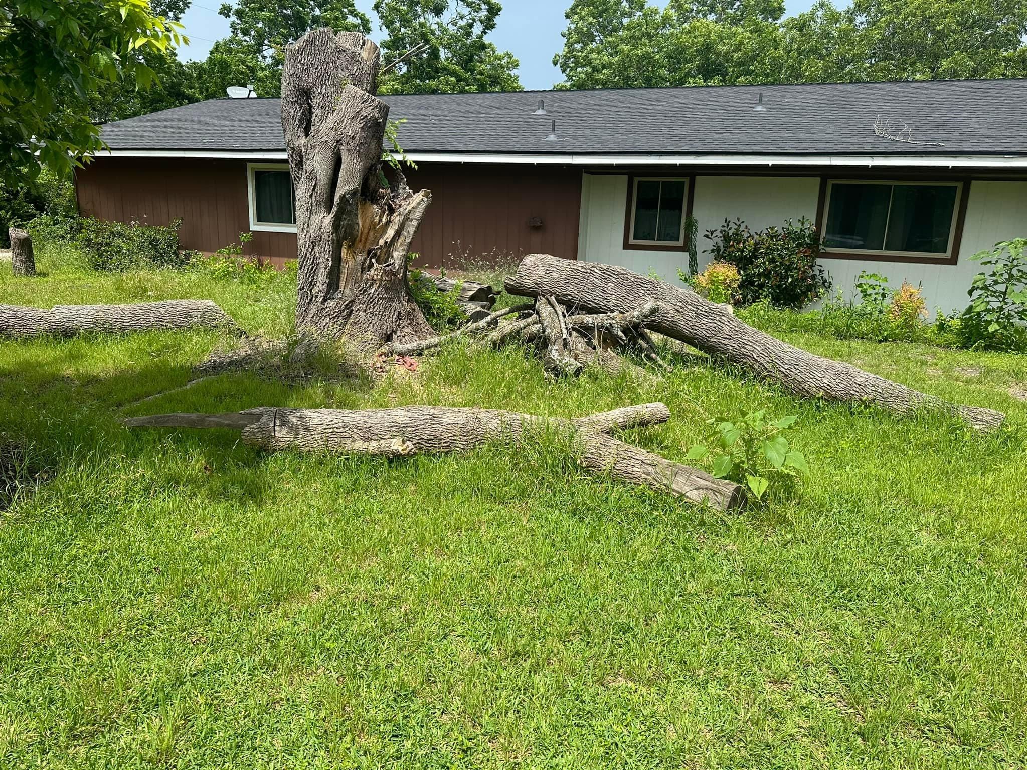 Mowing for Allen Lawn Care in Taylor, Texas