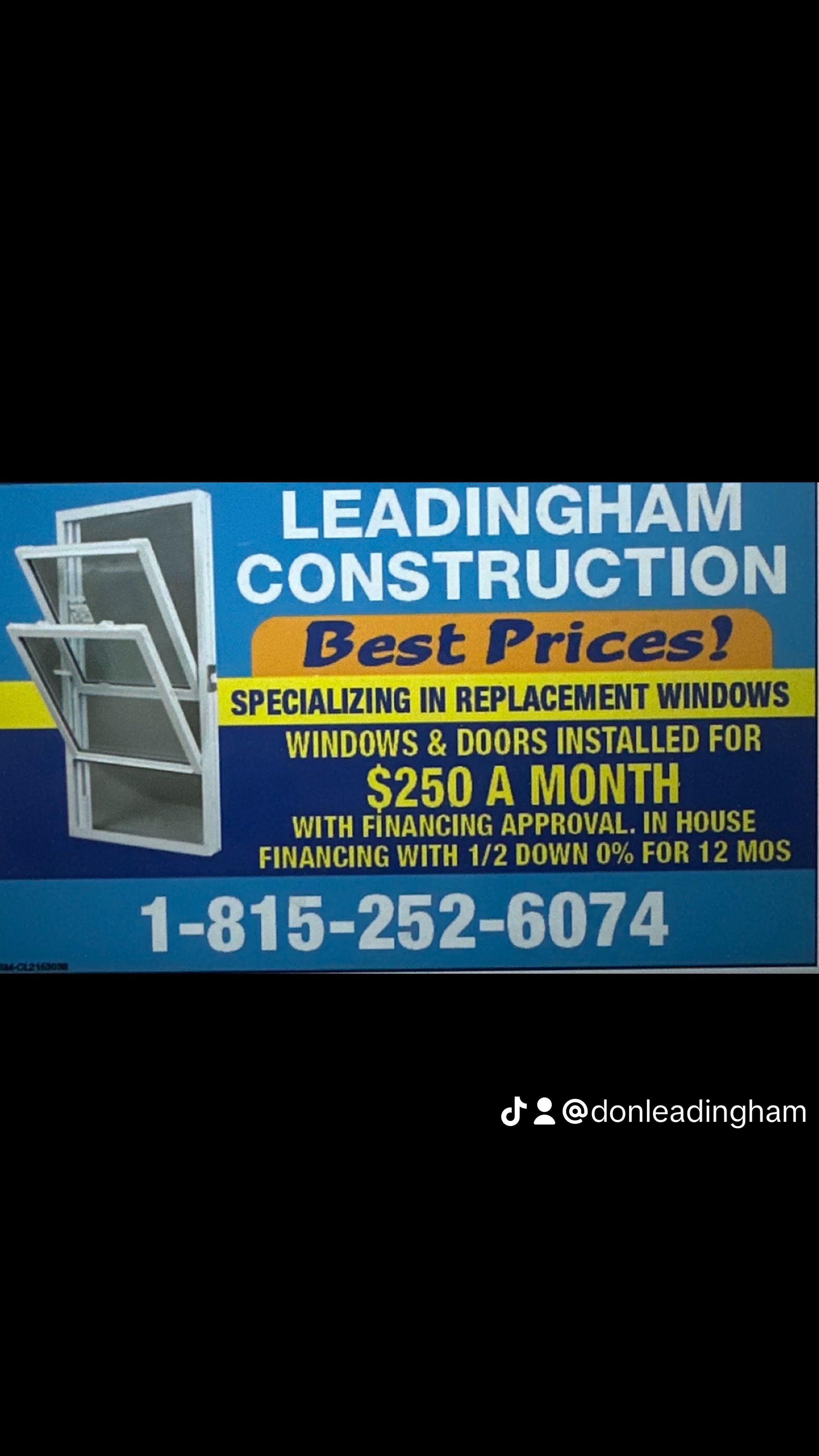  for Leadingham Construction in Sheridan, IL