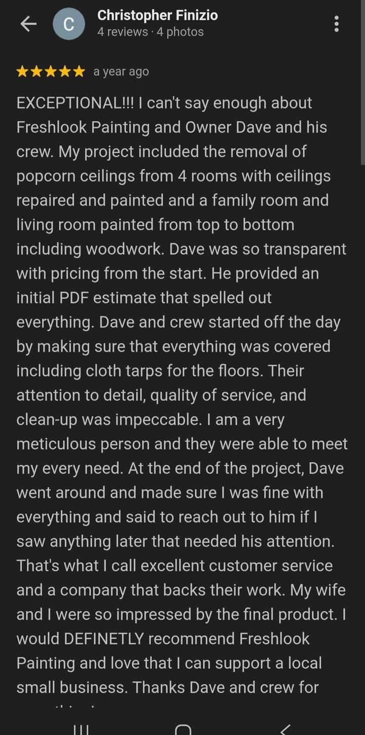 All Photos for Freshlook Painting LLC in Springfield, PA