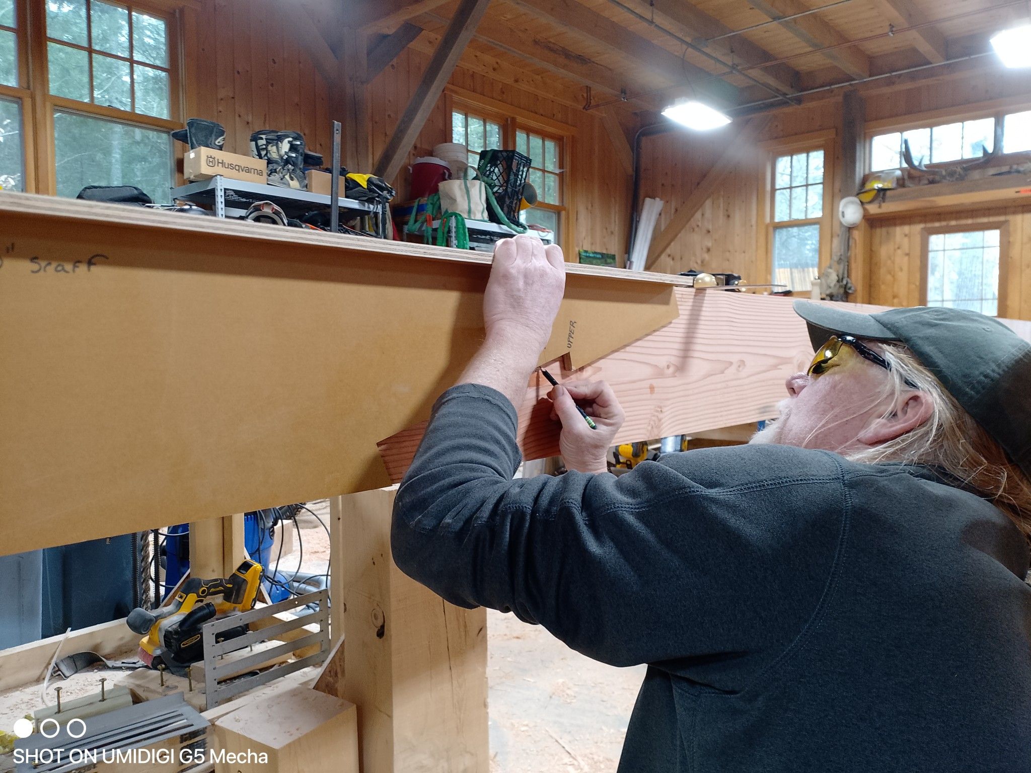 Exterior Renovations for Dresser Timber Frames in Dedham, ME