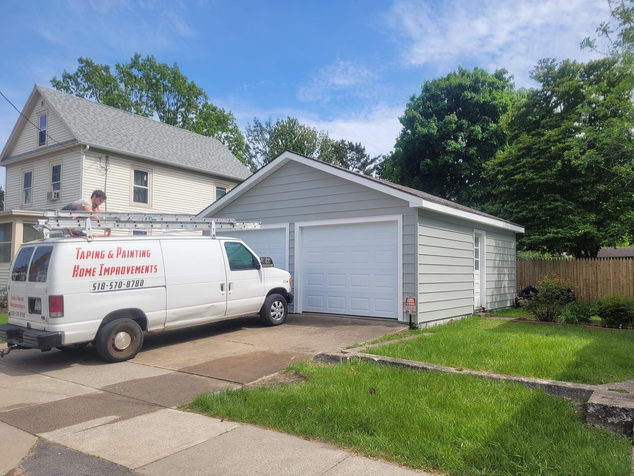 Sheetrock Repair, Taping & Mudding for Taping & Painting Home Improvement in Plattsburgh, New York