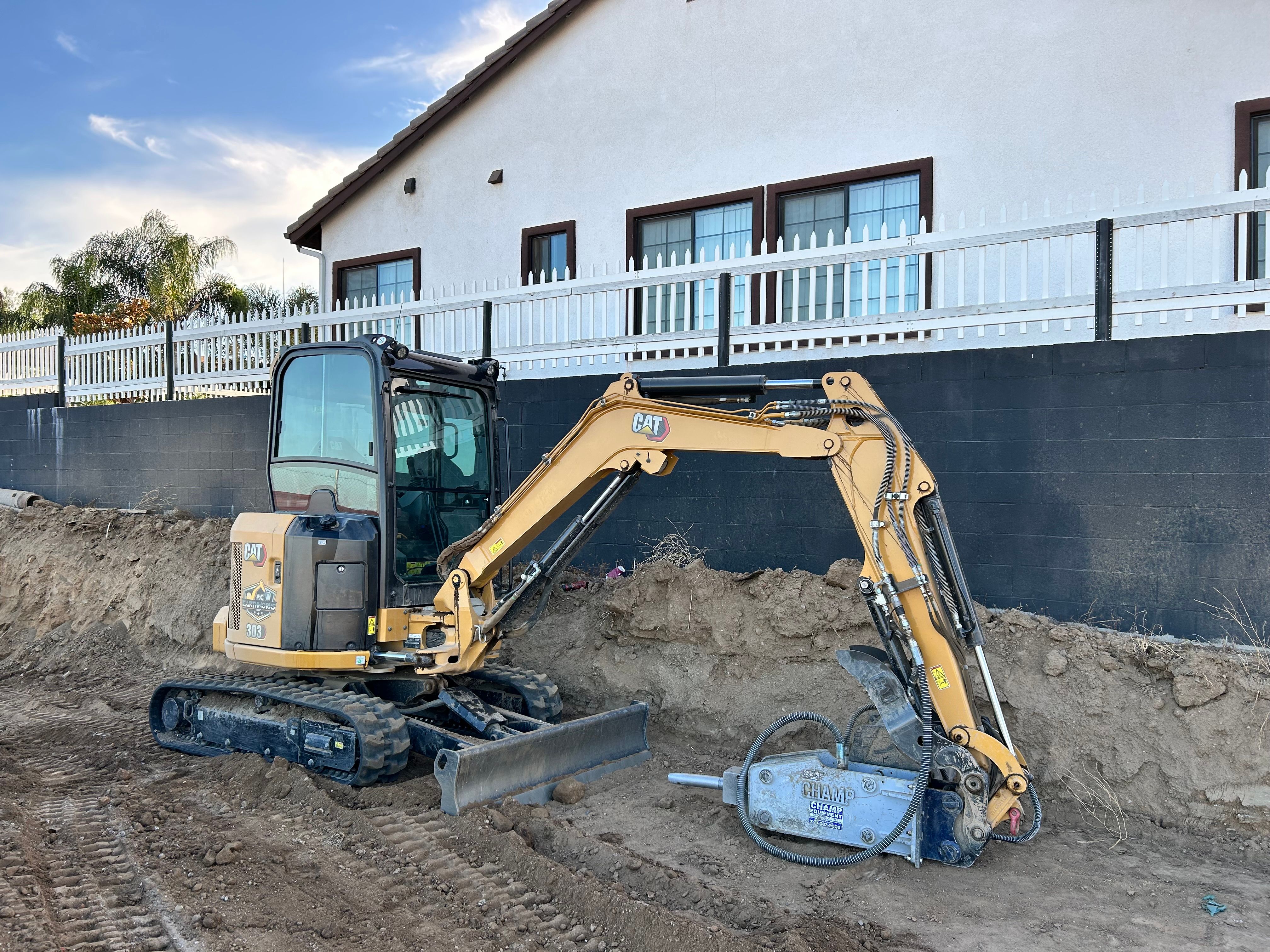  for P&C Earth Works in Riverside County, CA