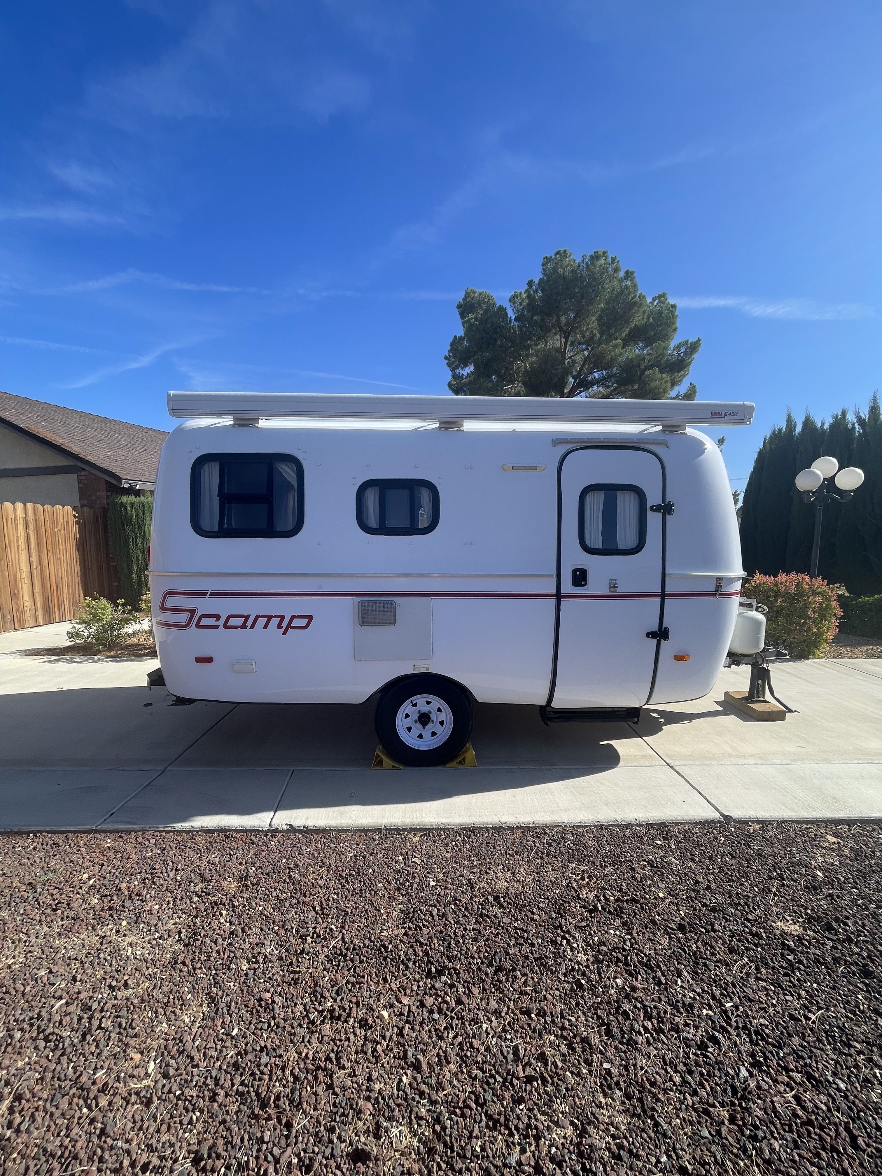 Scamp Travel Trailer for Mauka to Makai RV Renovations in Los Angeles, CA