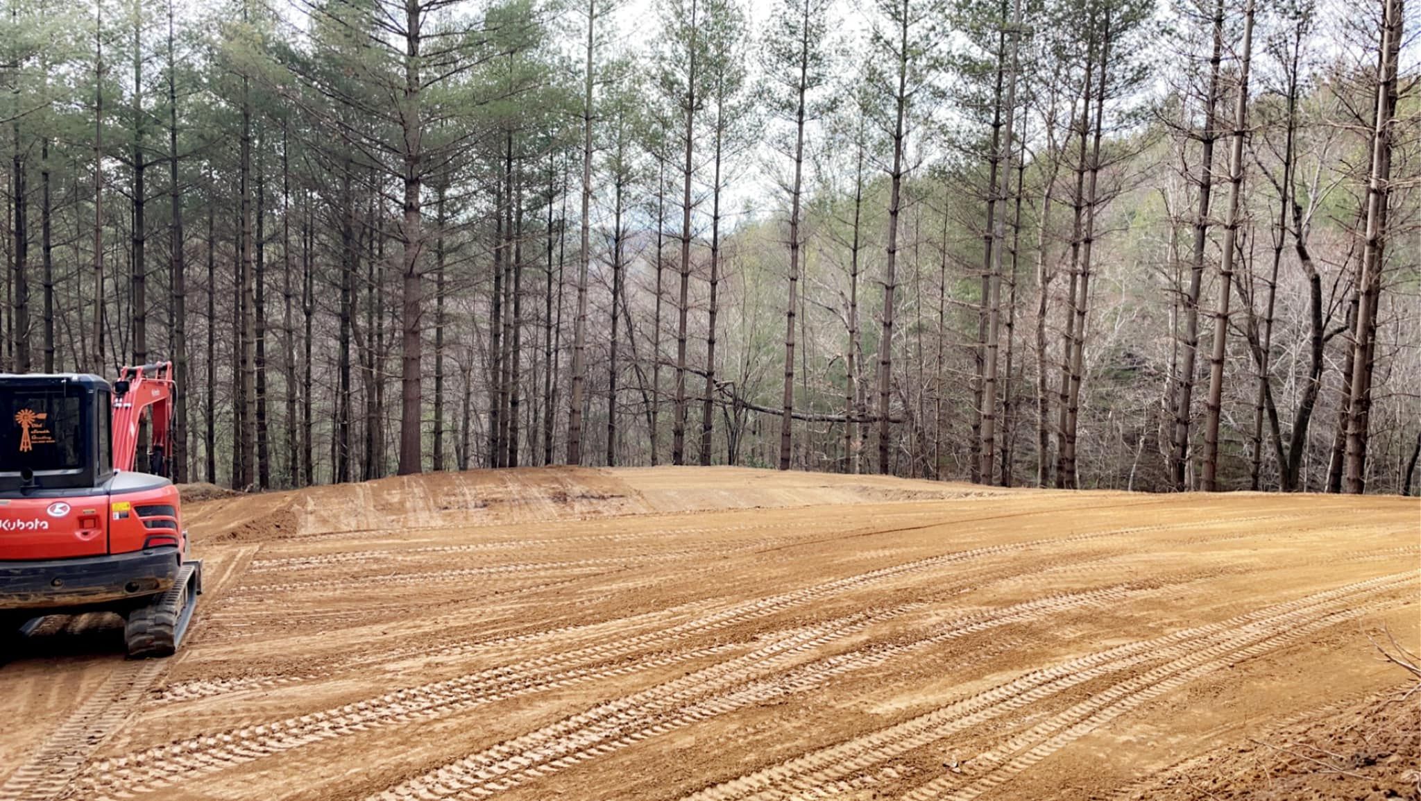 Excavating for Old South Grading in Glade Valley, NC