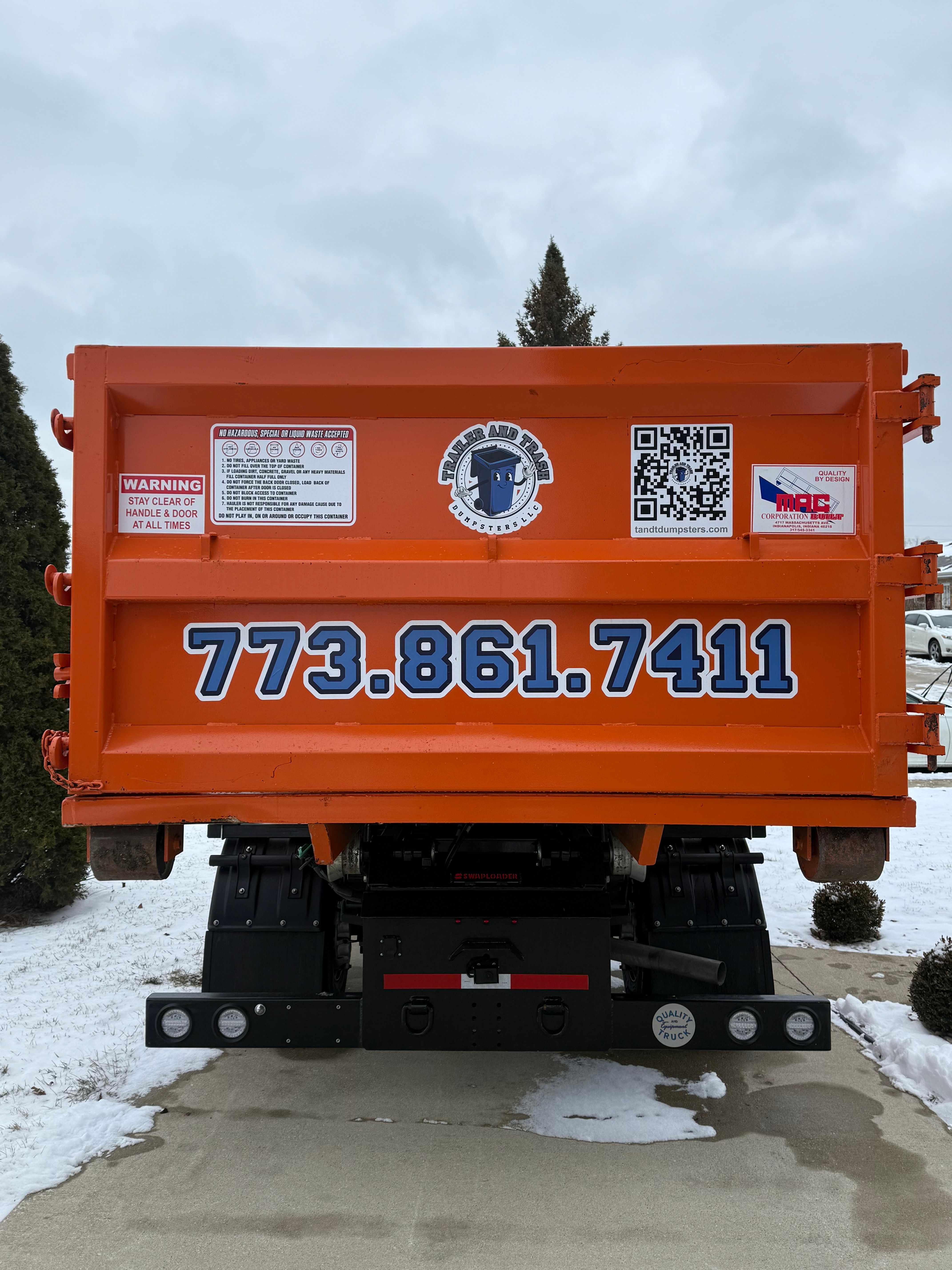  for Trailer and Trash Dumpsters LLC in Arlington Heights, IL